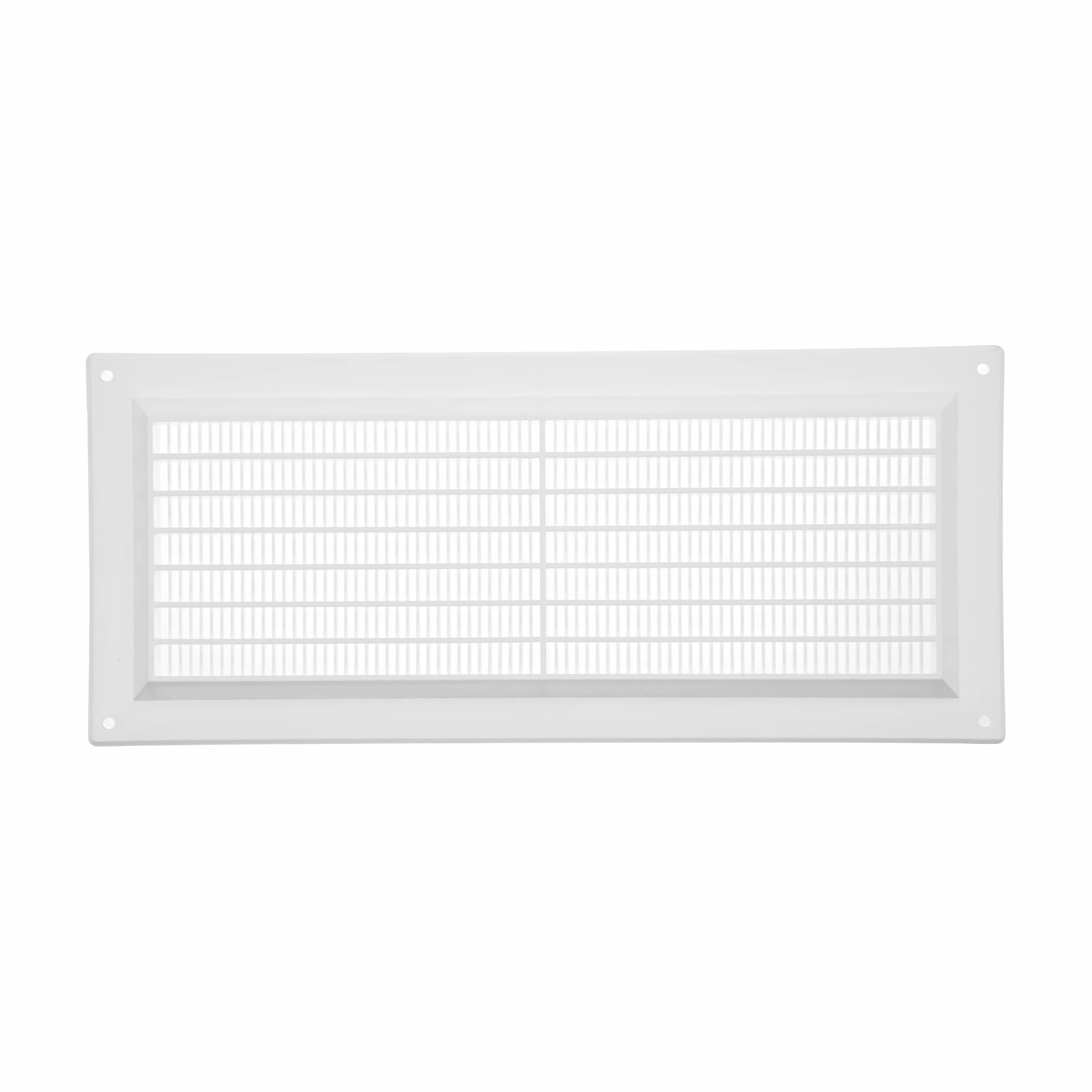 Prostokątna plastikowa osłona wentylacyjna 130 x 300 mm Vent Systems kratka ścienna HVAC