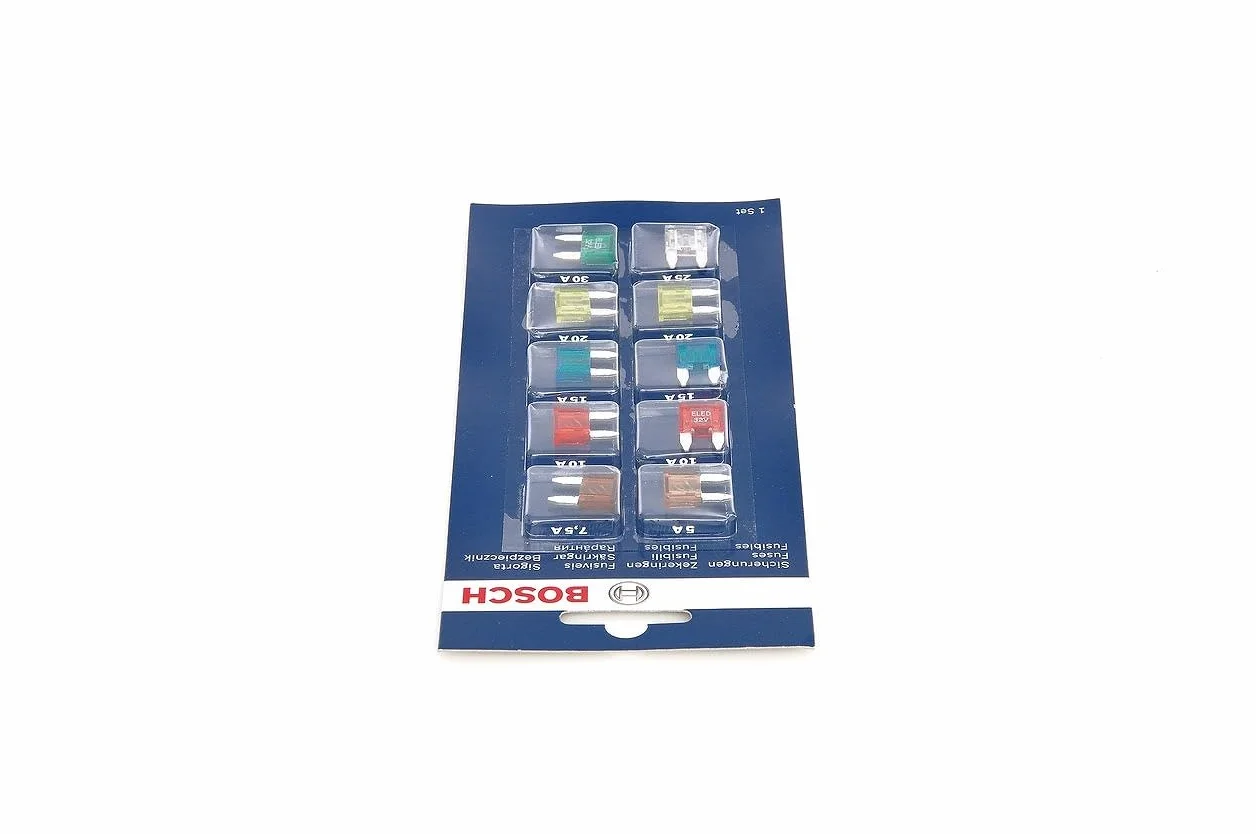 Bosch Automotive ‎1987529038 Bezpieczniki, Wielokolorowy, 10 Elementów