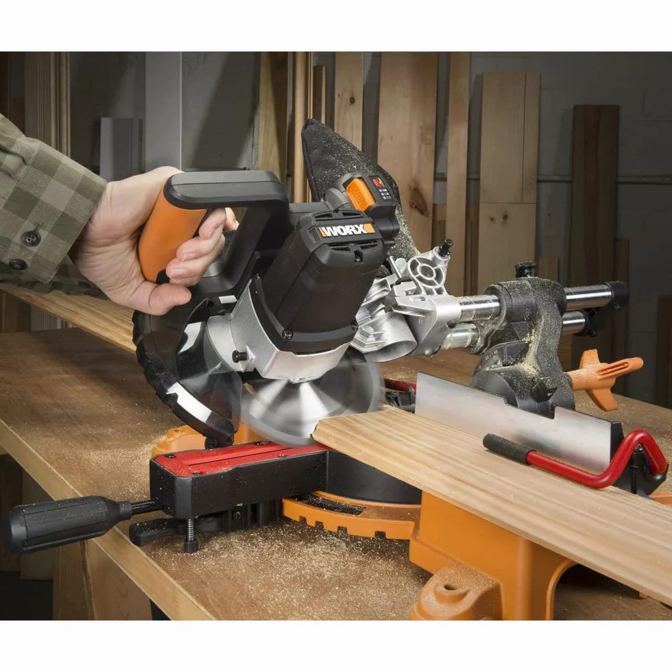 WORX WX845.9 akumulatorowa piła ciągnąca ukośnica 20 V