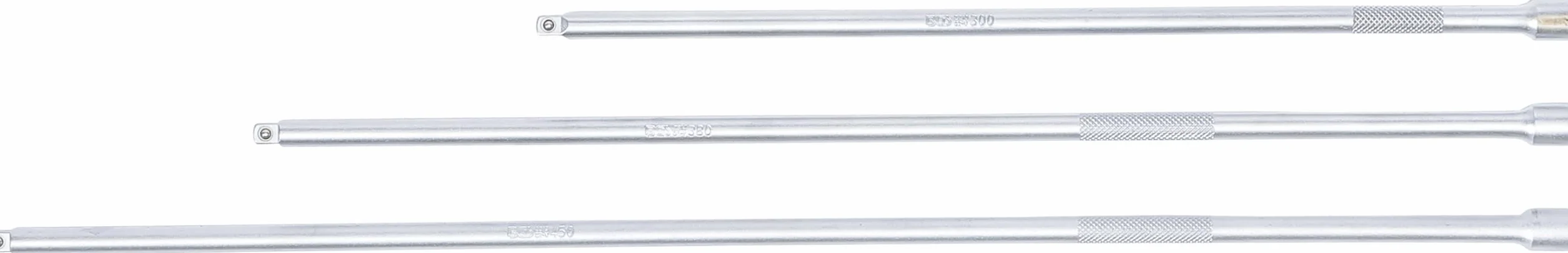 BGS 6854 Zestaw przedłużek 6,3 mm 300 380 450 mm 3 szt.
