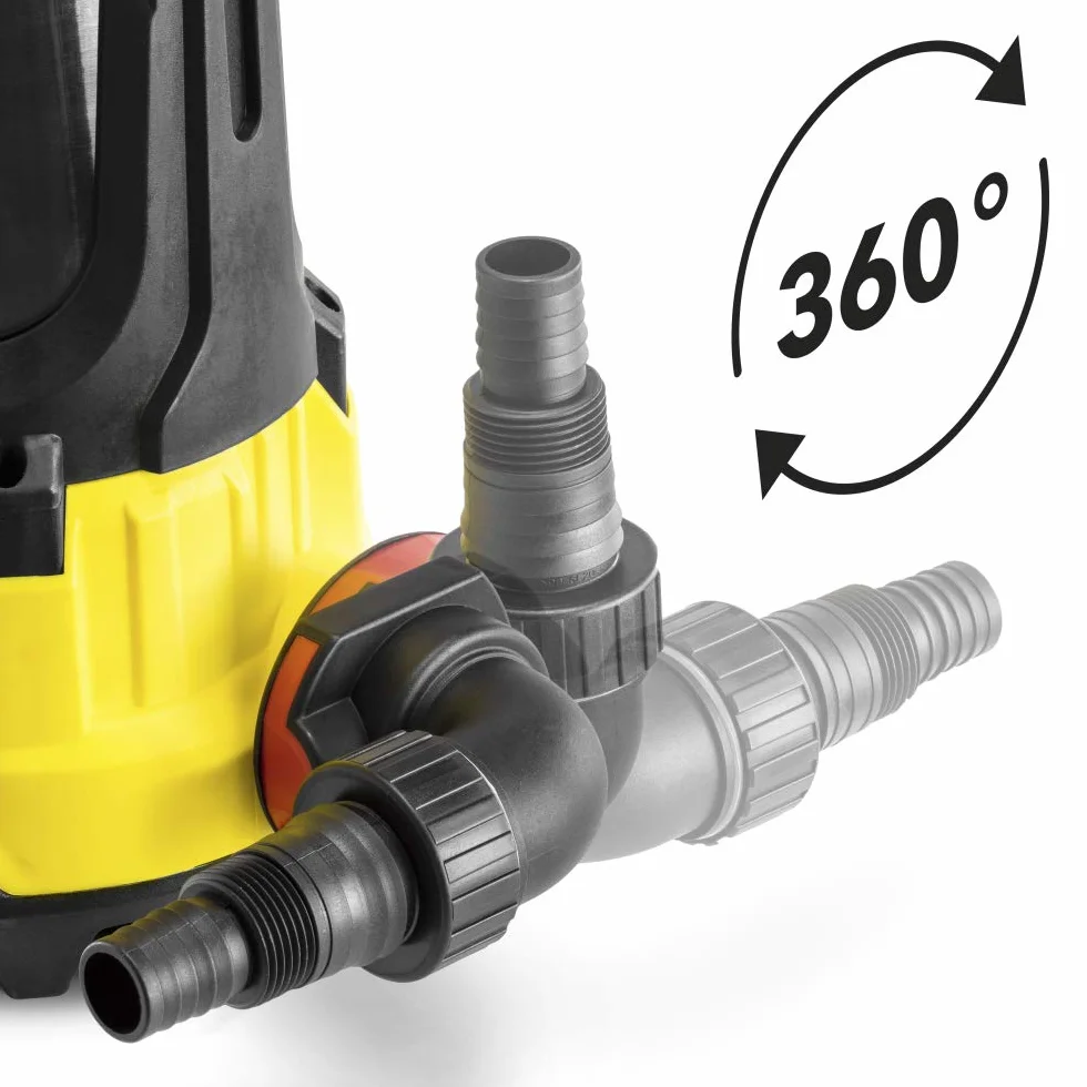 TROTEC Pompa zanurzeniowa TWP 11000 ES - wydajność 20000 l/h, moc 1100 W, głębokość zanurzenia maks. 7 m