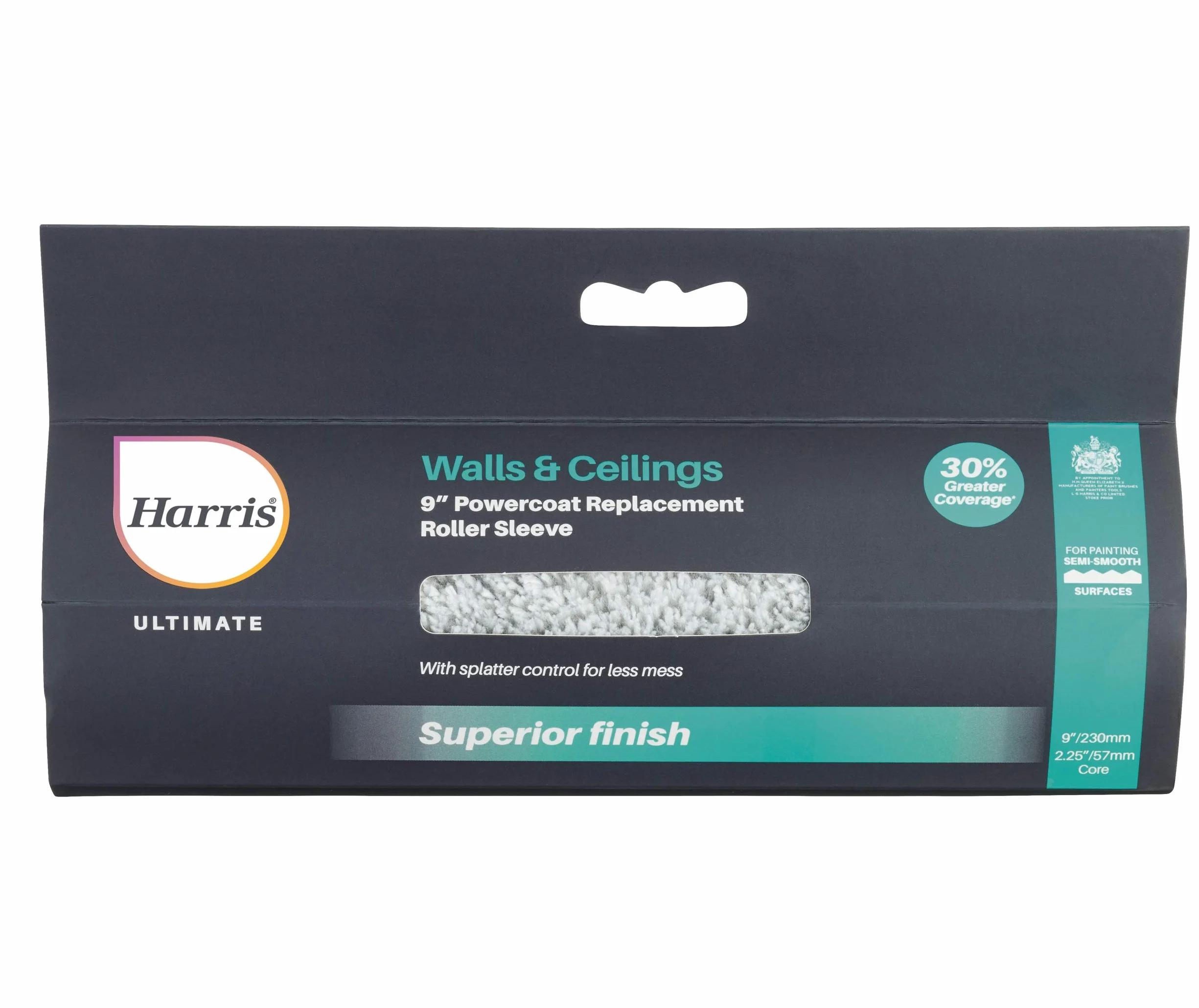 Harris Ultimate Powercoat Wymienny rękaw rolkowy | 23 cm (rdzeń 5,7 cm)