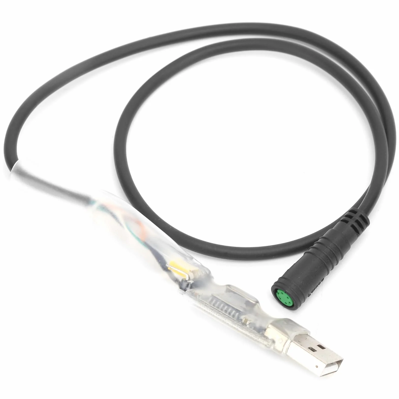 Kabel do Programowania Silnika Elektrycznego Roweru USB, Kabel do Programowania do Zestawu BBS01 BBS02 BBS03 BBSHD Silnik Typu Middrive