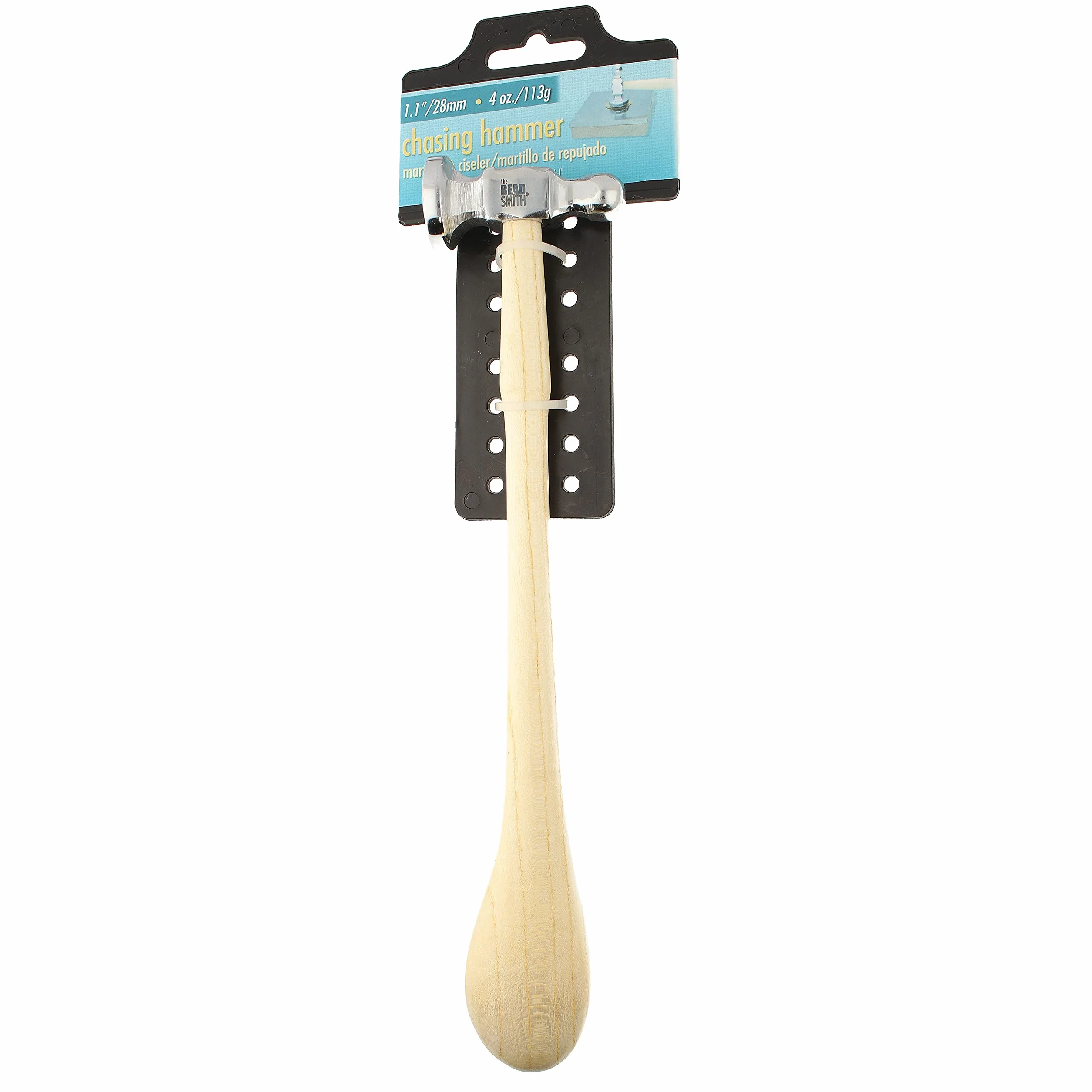 Beadsmith młot z głową kopułą 25 cm akryl wielobarwny