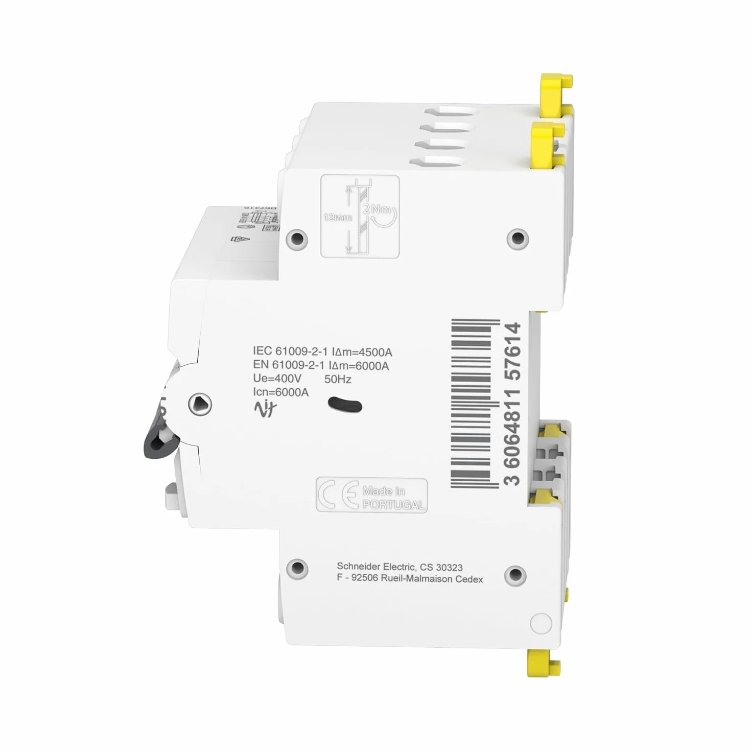 Schneider Electric A9D67416 przełącznik FI/LS iC60N 4P 16A C-Char. 30 mA typ A 6 kA