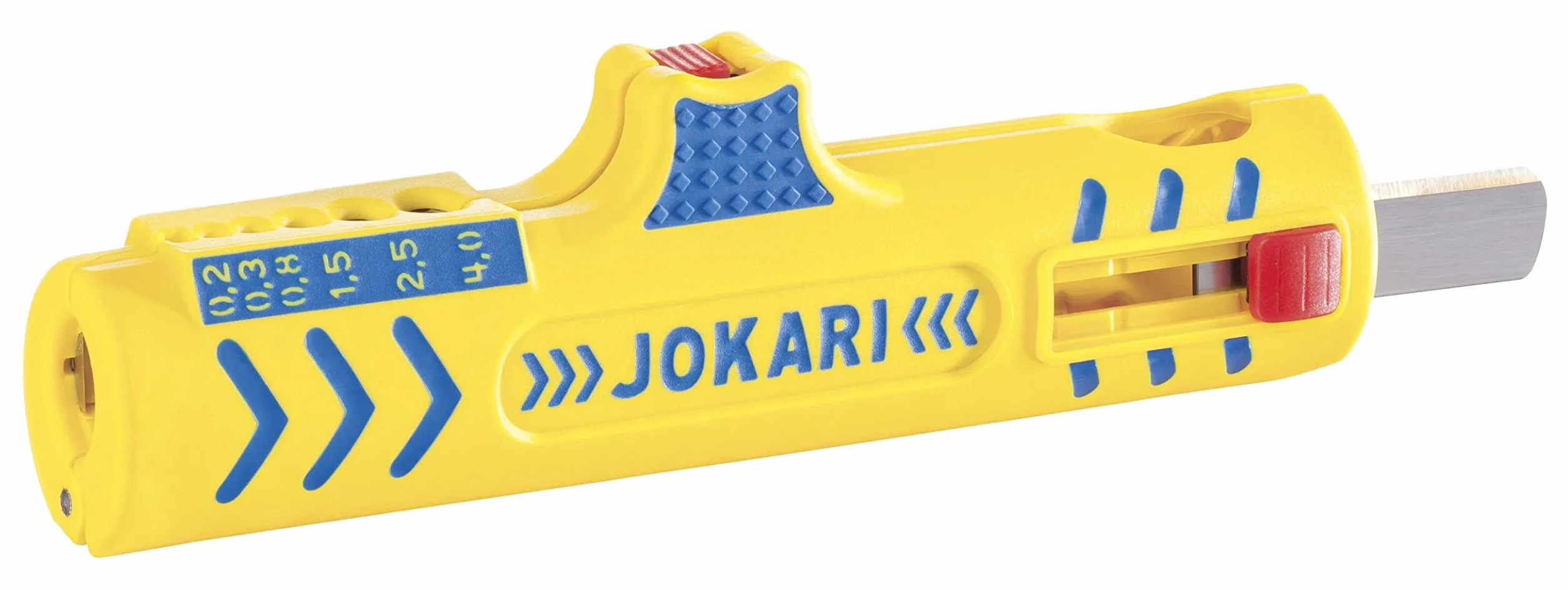 JOKARI 30155 Ściągacz do Uszczelniania Izolacji, Żółty 124 mm