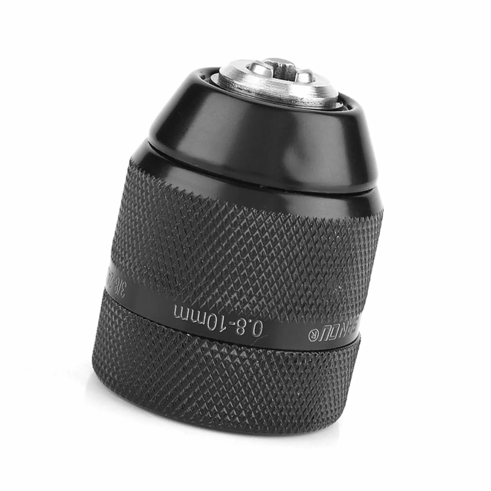 Uchwyt Metalowy Szybkozaciskowy Adapter Do Elektrycznych Uchwytów Wiertarskich Gwint 3/8"-10 mm Bezkluczykowy Wiertarski