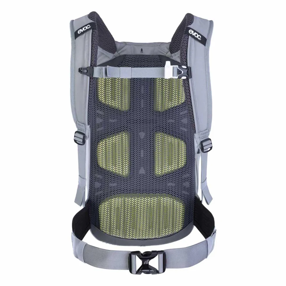 EVOC STAGE 18, plecak (regulowane paski naramienne z BRACE LINK, AIR FLOW CONTACT SYSTEM, z kieszenią na bukłak, kieszenią na narzędzia i paskami kompresyjnymi, jeden rozmiar)