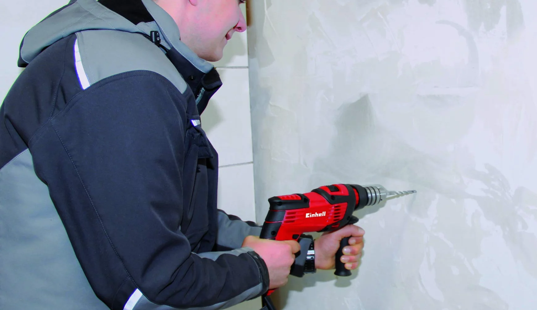 Einhell TC-ID 1000 E Wiertarka udarowa 1010 W 32 mm drewno 16 mm beton 13 mm metal