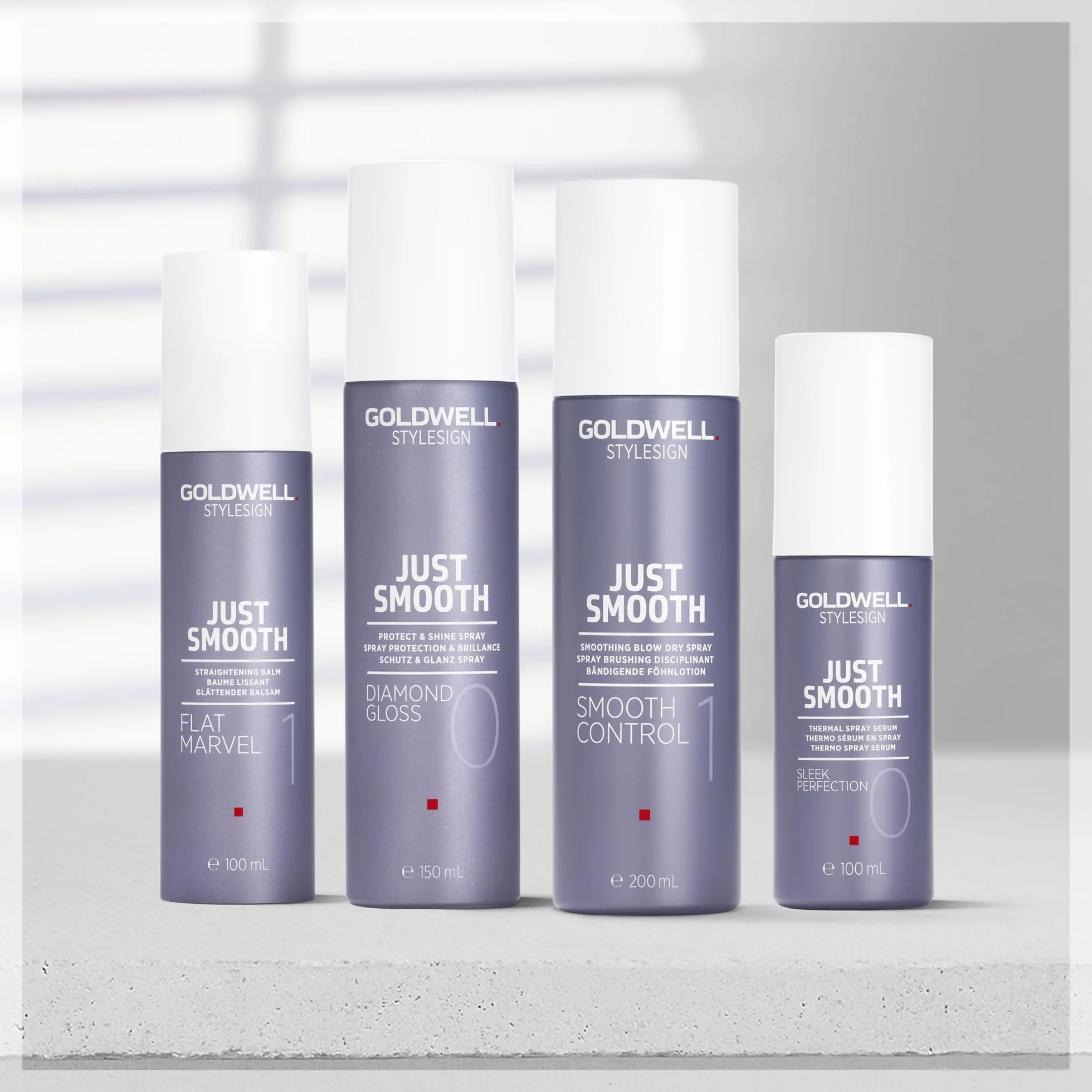 Goldwell 2 sztuki w opakowaniu Goldwell Stylesign Flat Marvel 100 ml
