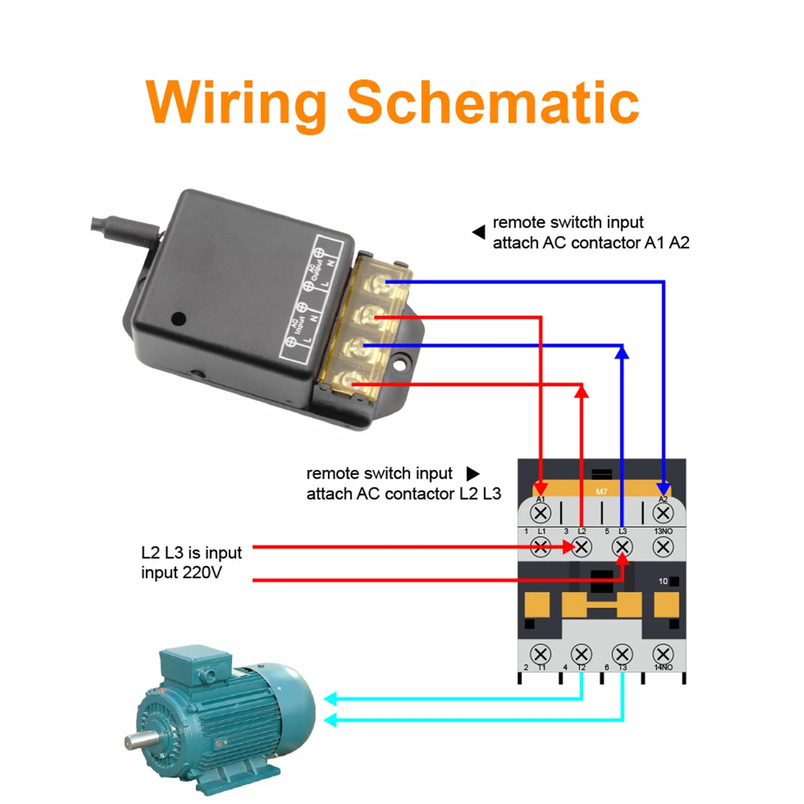 MINI bezprzewodowy przekaźnik zdalnego sterowania 433MHz RF nadajnik i odbiornik 220V 30A