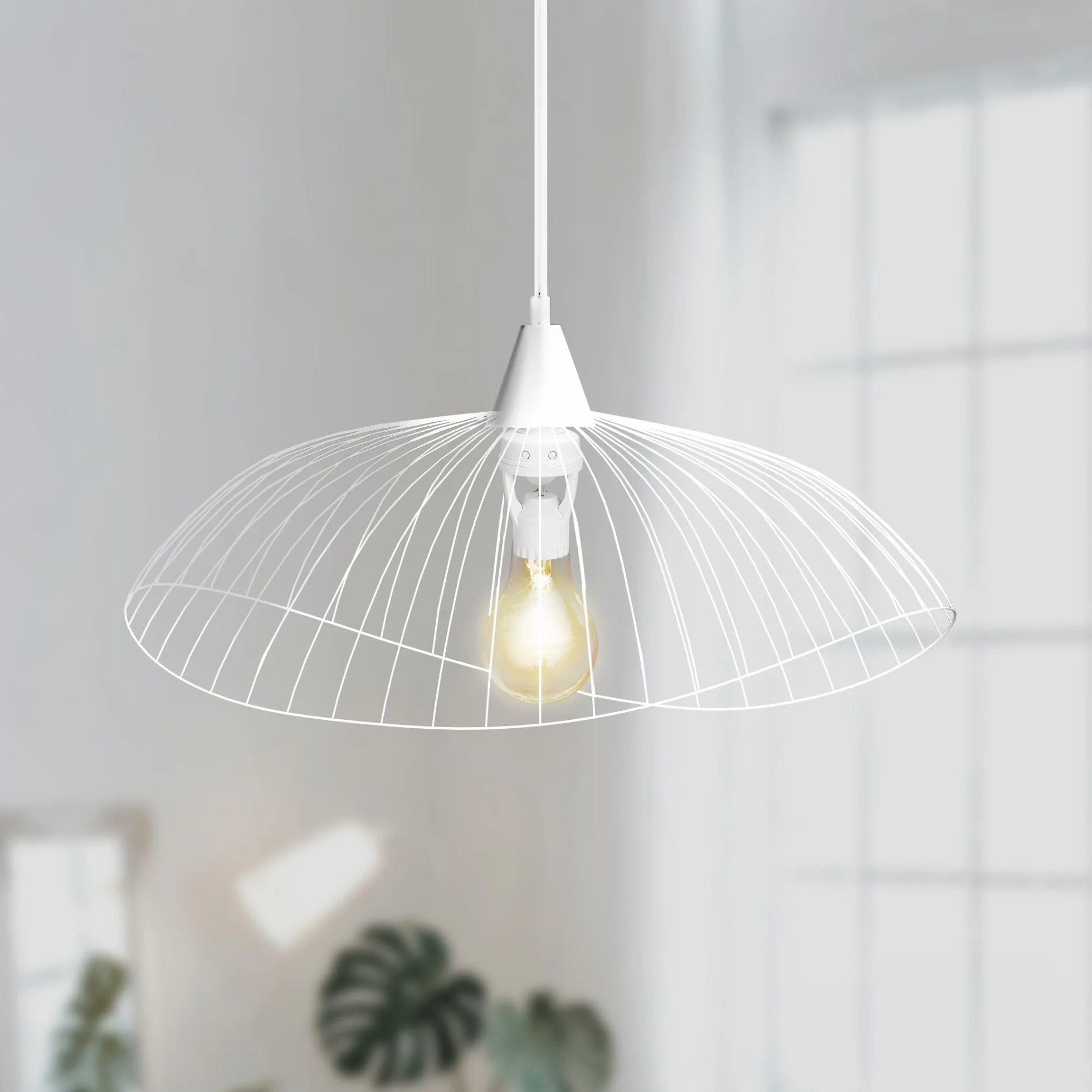 Gniazdo żarówki z czujnikiem ruchu 360° IP20 E27 60W