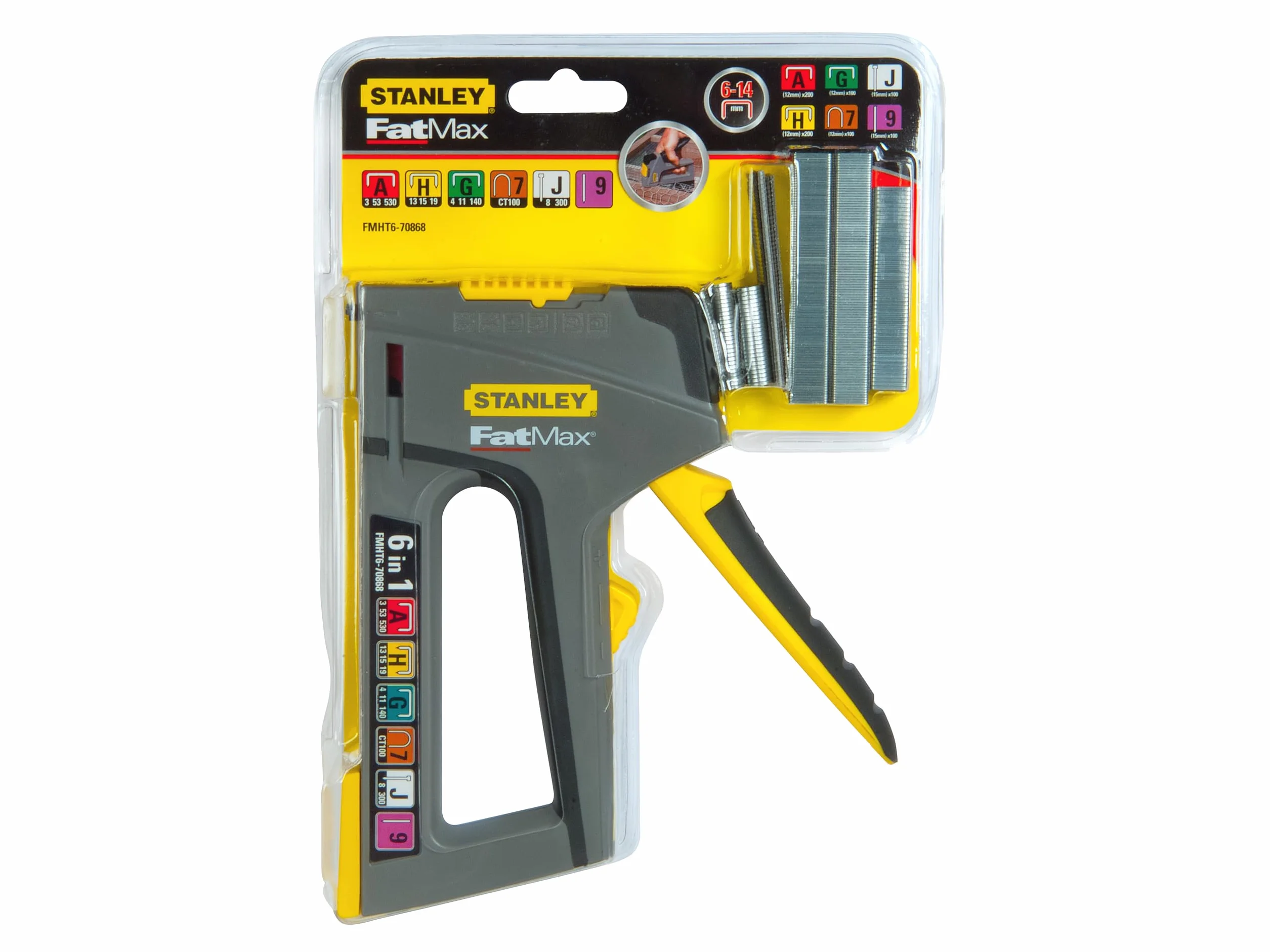 STANLEY Precyzyjny Grapadora TR75 6w1 Ergonomiczna