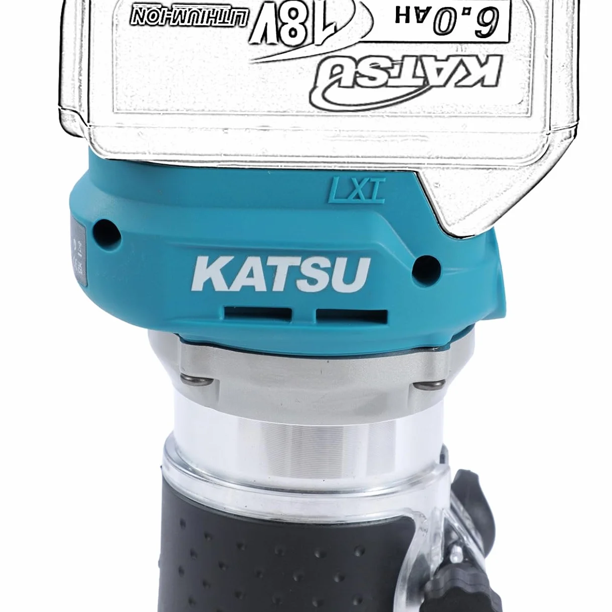 KATSU FIT-BAT 102770 bezszczotkowa akumulatorowa frezarka górnowrzecionowa 1/4" 6 mm 8 mm