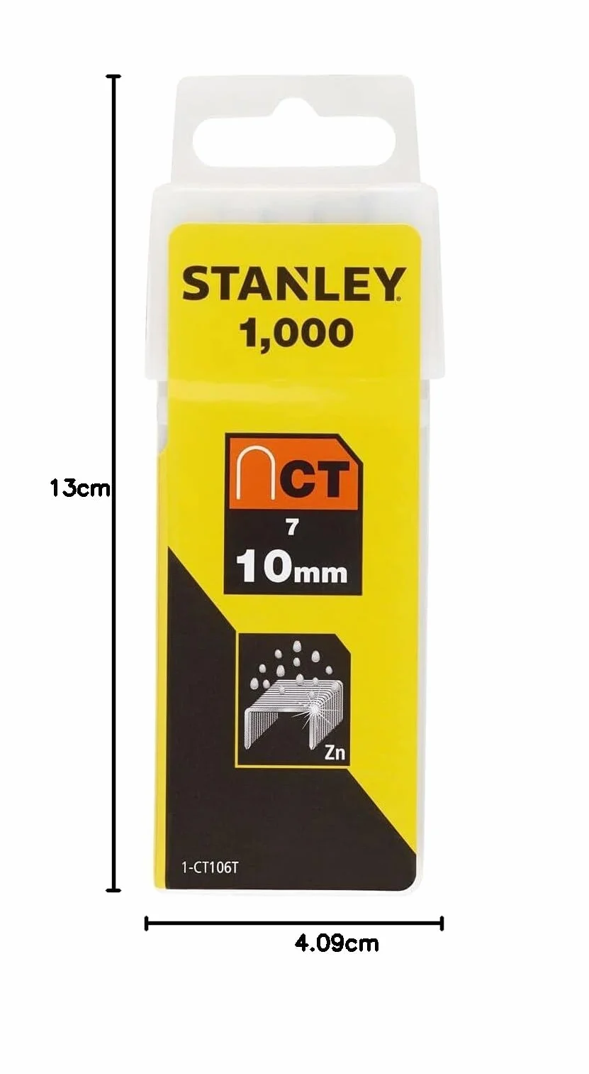Stanley 1-Ct106T Zszywki 10 mm Srebrny