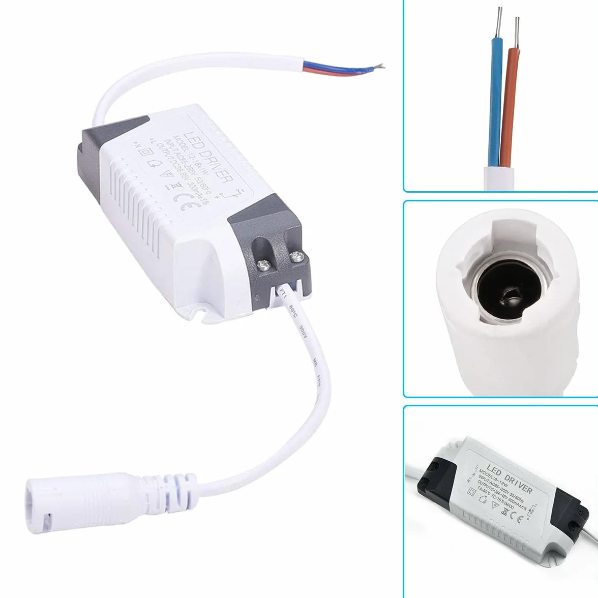 LED Driver DC zasilacz transformator 300 mA AC 85-265 V niskie napięcie CH-2