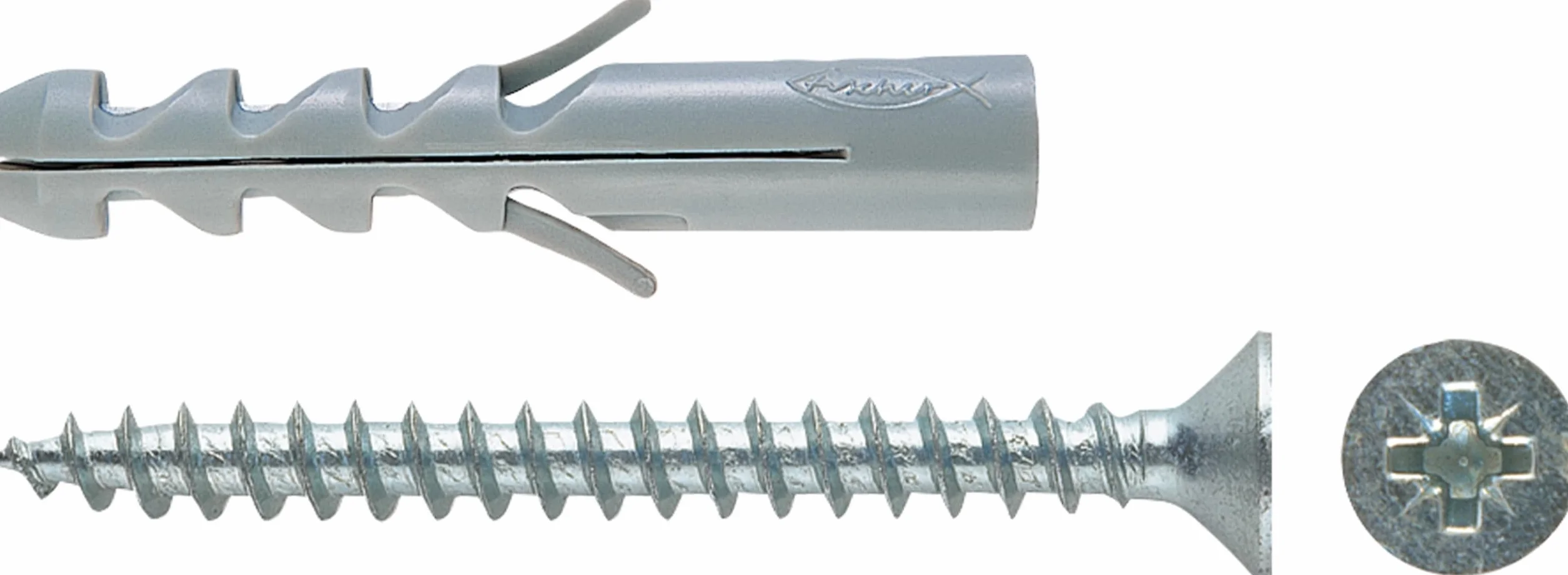 Fischer Zestaw SOS Domowy 360 sztuk kołków S i FU z śrubami do mocowania ścian pełnych i płyt gipsowo-kartonowych 71080
