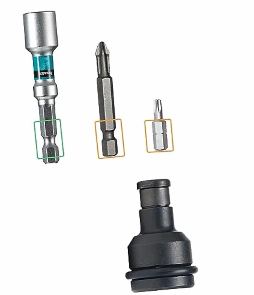 Adapter do bitów 1/2" 4KT - 1/4" 6KT