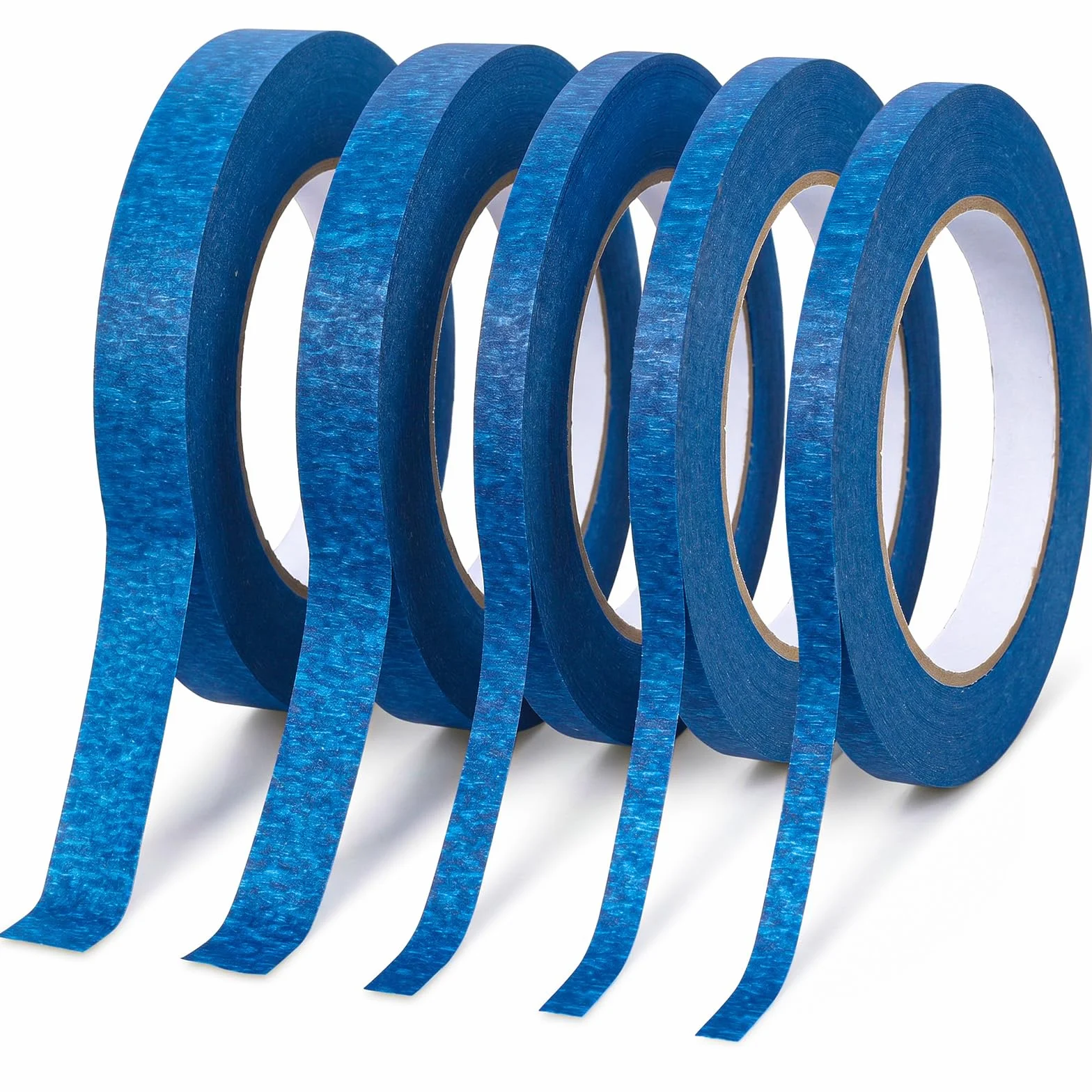 Nogeqi Taśma maskująca w rolce, kolorowa, 5 mm/8 mm/10 mm/12 mm/15 mm x 50 m