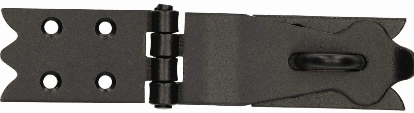 KOTARBAU® Zawias zabezpieczający 150 x 35 mm napadkowy do drzwi z ryglem zatrzaskowym