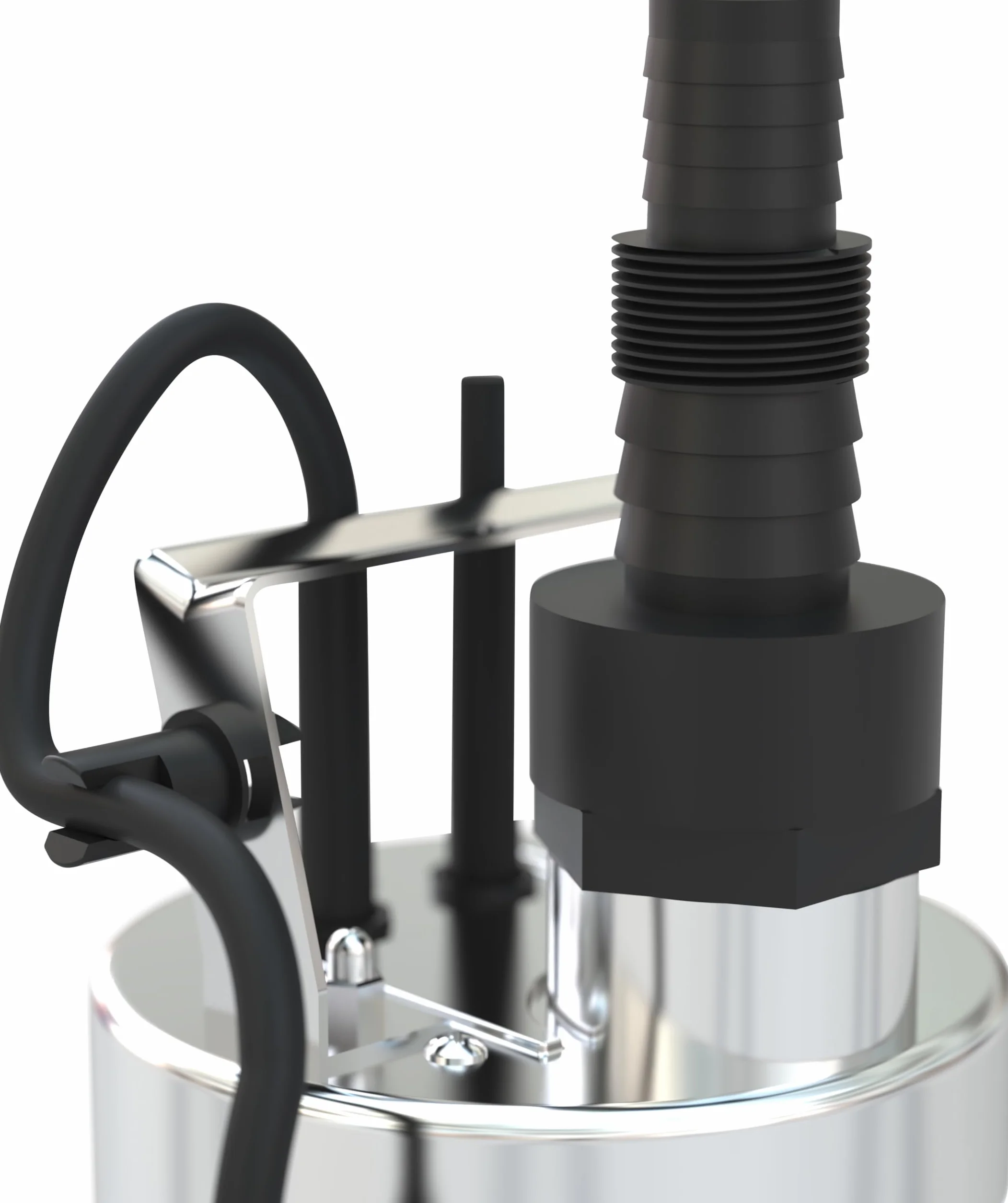 Güde GFS 4000 INOX płaska pompa zanurzeniowa 400 W 700 l/h gwint IG 1 ½"