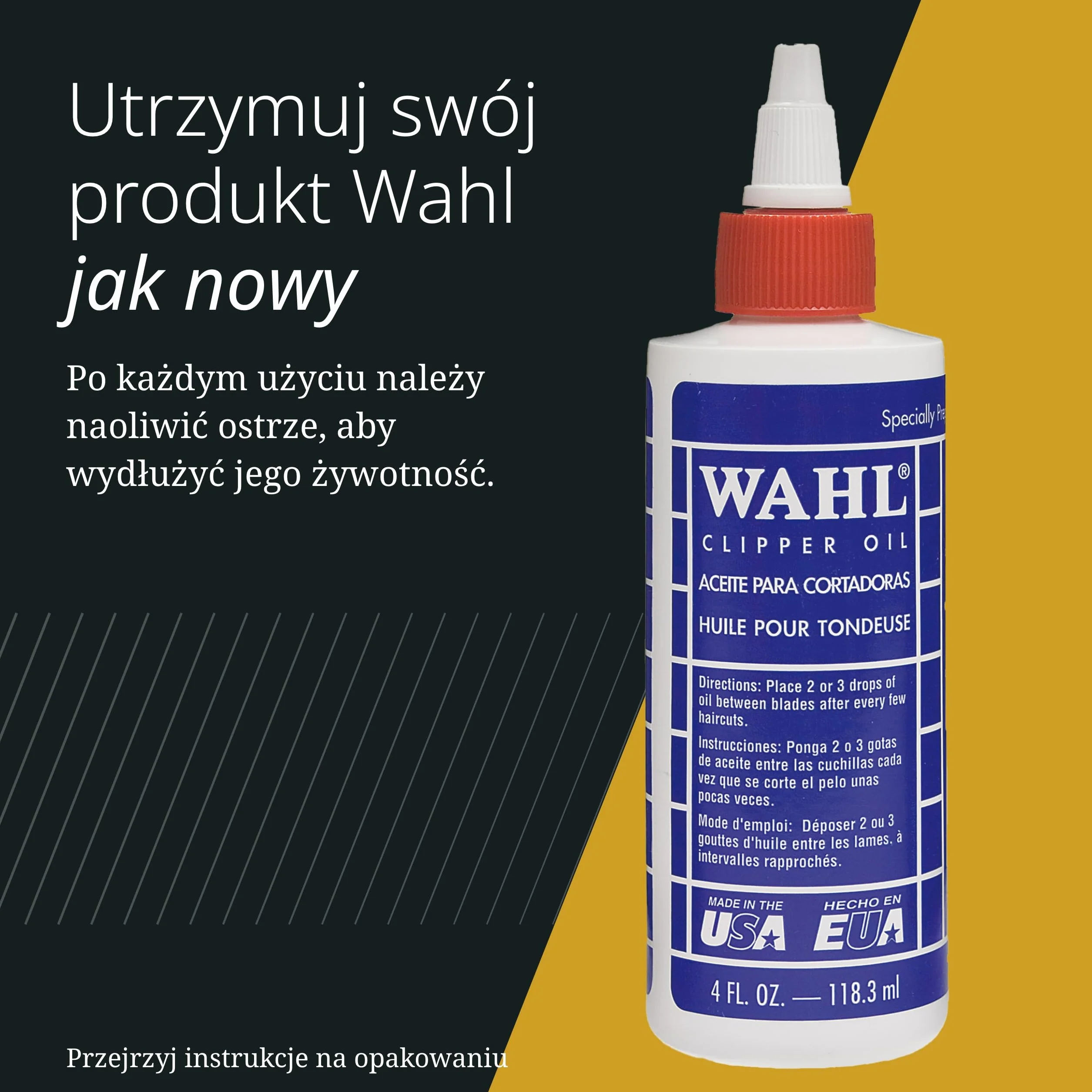 Wahl Cordless Super Taper - Professional Mains Hair Clipper - do usuwania masowego i zwężania się, czarno -białe