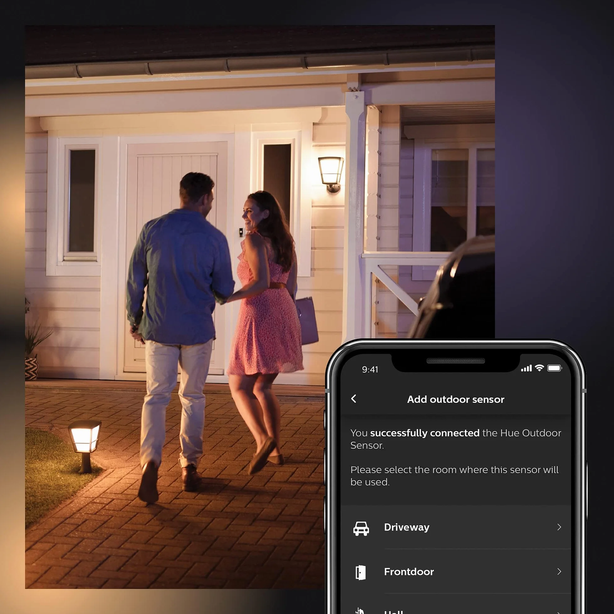 Philips Hue Zewnętrzny Czujnik Ruchu, Inteligentne Sterowanie Oświetleniem
