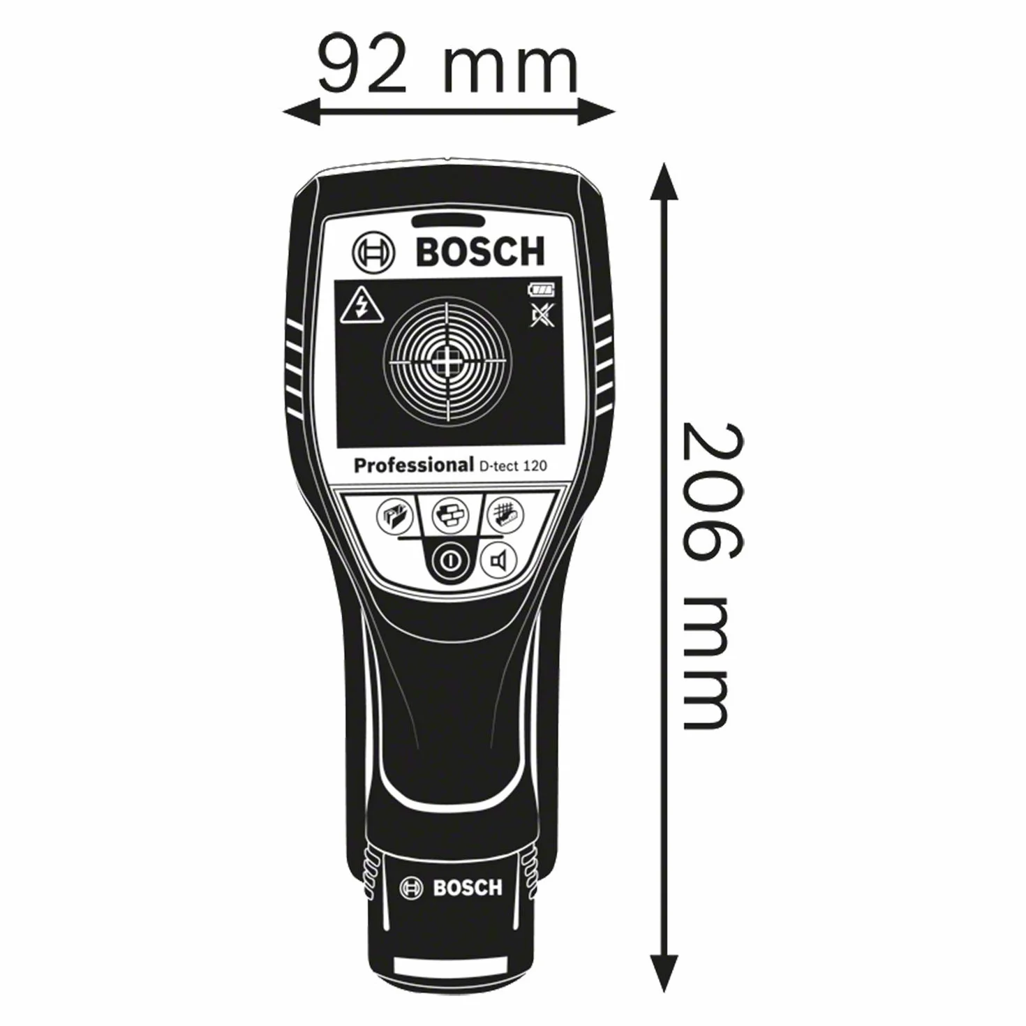 Bosch Professional D-tect 120 detektor 12V L-BOXX