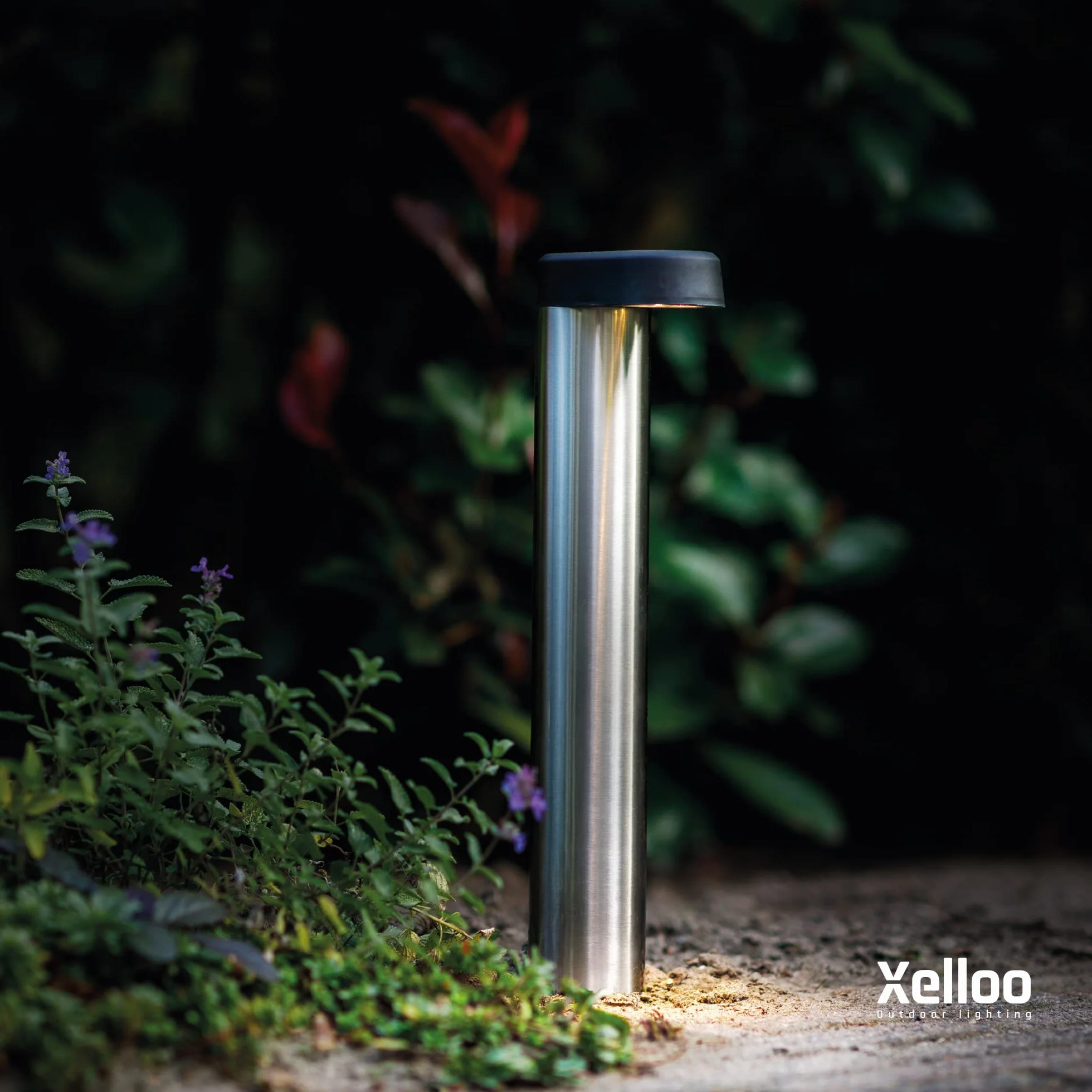 Xelloo® Czujnik oświetlenia zewnętrznego do automatycznego włączania świateł o zmierzchu - pasuje do wszystkich lamp zewnętrznych Xelloo 12V - można łatwo zamontować między istniejącymi kablami