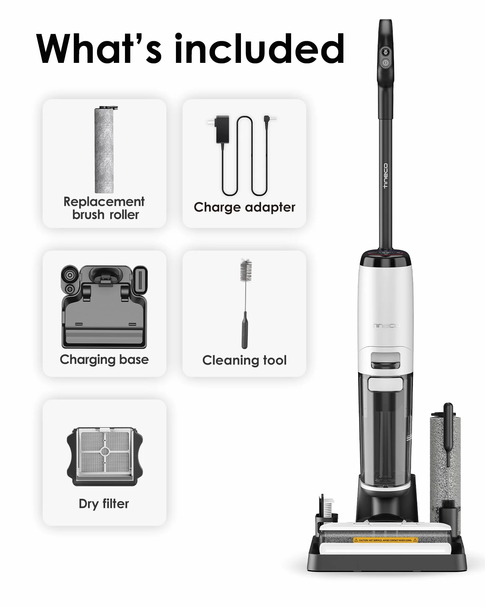 Tineco Floor ONE S7 bezprzewodowa myjka parowa mop parowy do twardych podłóg