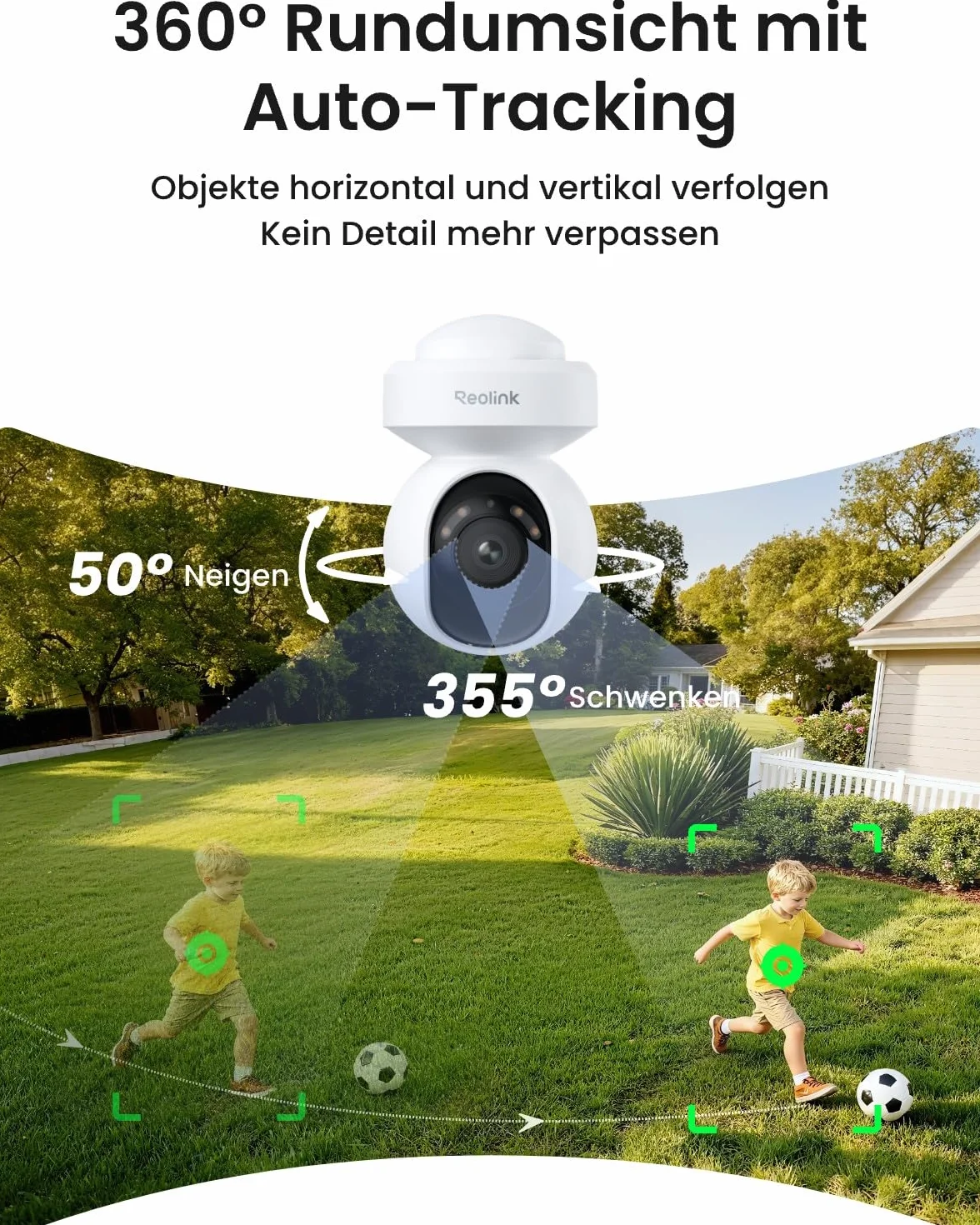 Reolink RLK8-800PT4 4K PoE Security System Pan Tilt z auto-trackingiem 8CH NVR 2TB HDD 4 kamery