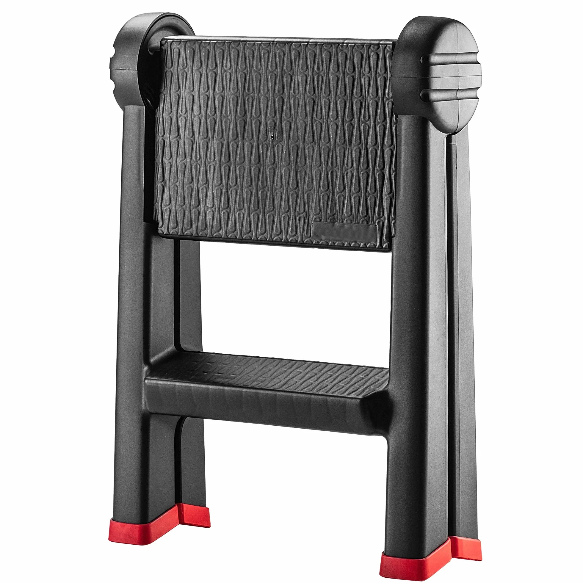 KADAX 2-stopniowy taboret ze stali antypoślizgowe nóżki obciążenie 150 kg drabina domowa