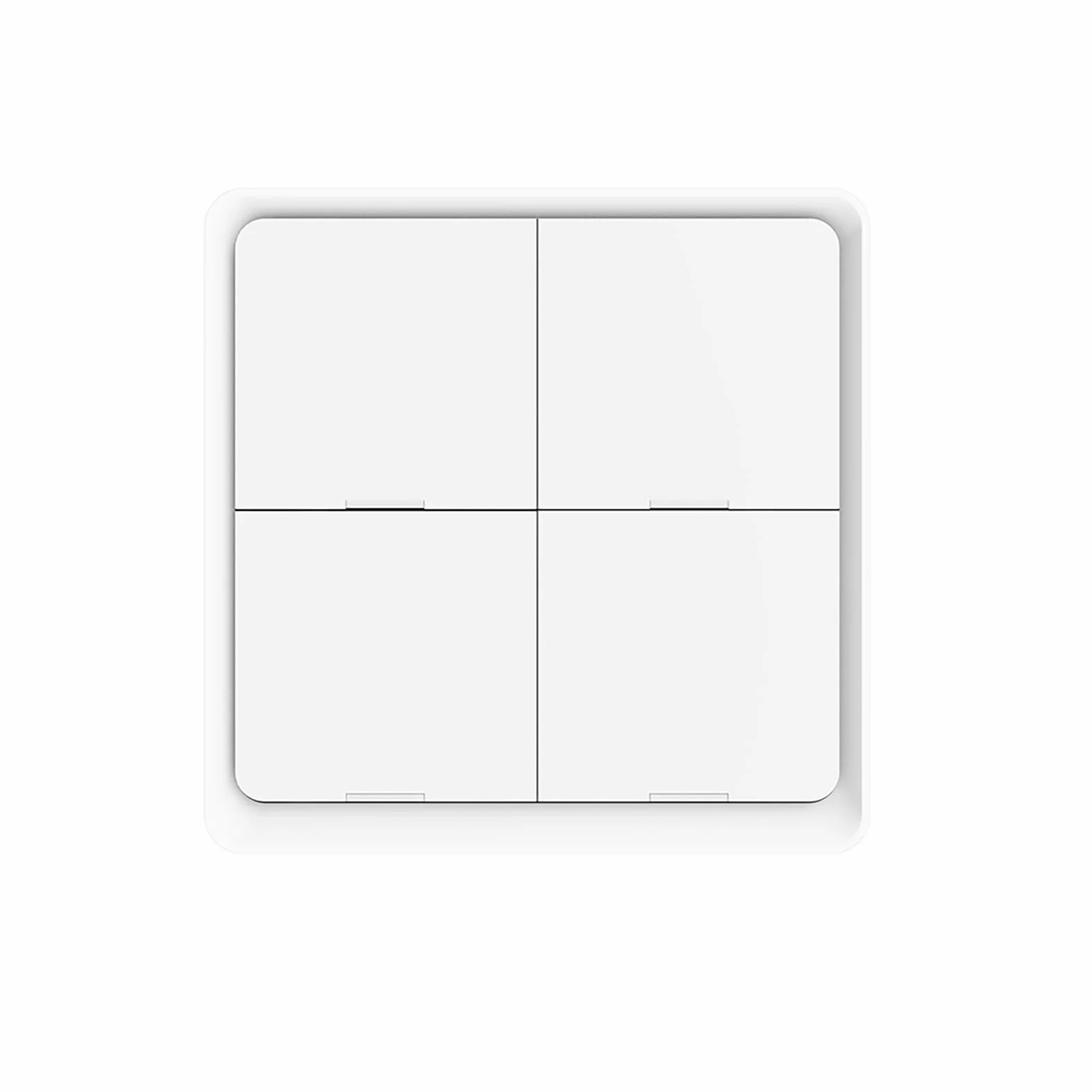 Inteligentny Przycisk Panel ścienny Asystent Domowy Homekit Pilot do Koncentratora (4 gang)