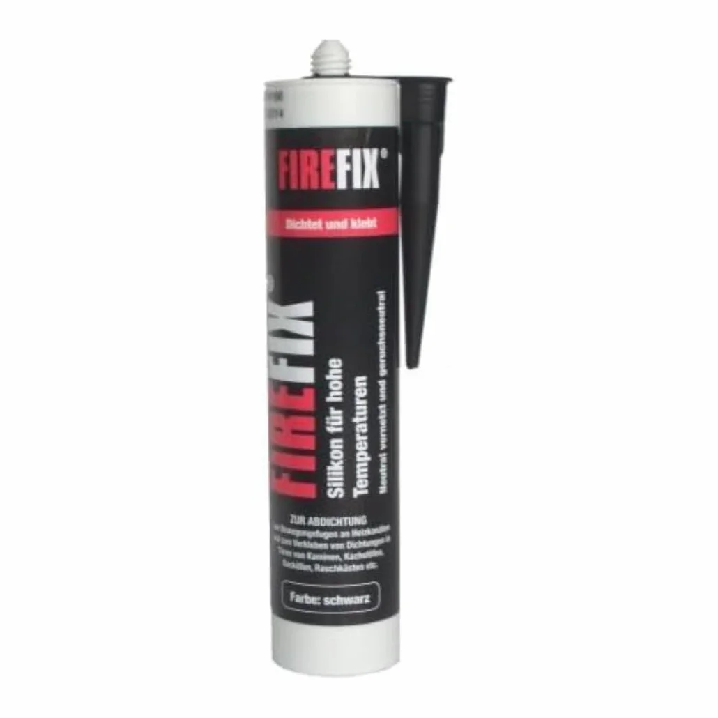 Silikon do wysokich temperatur 310 ml czarny odporny do 250 °C