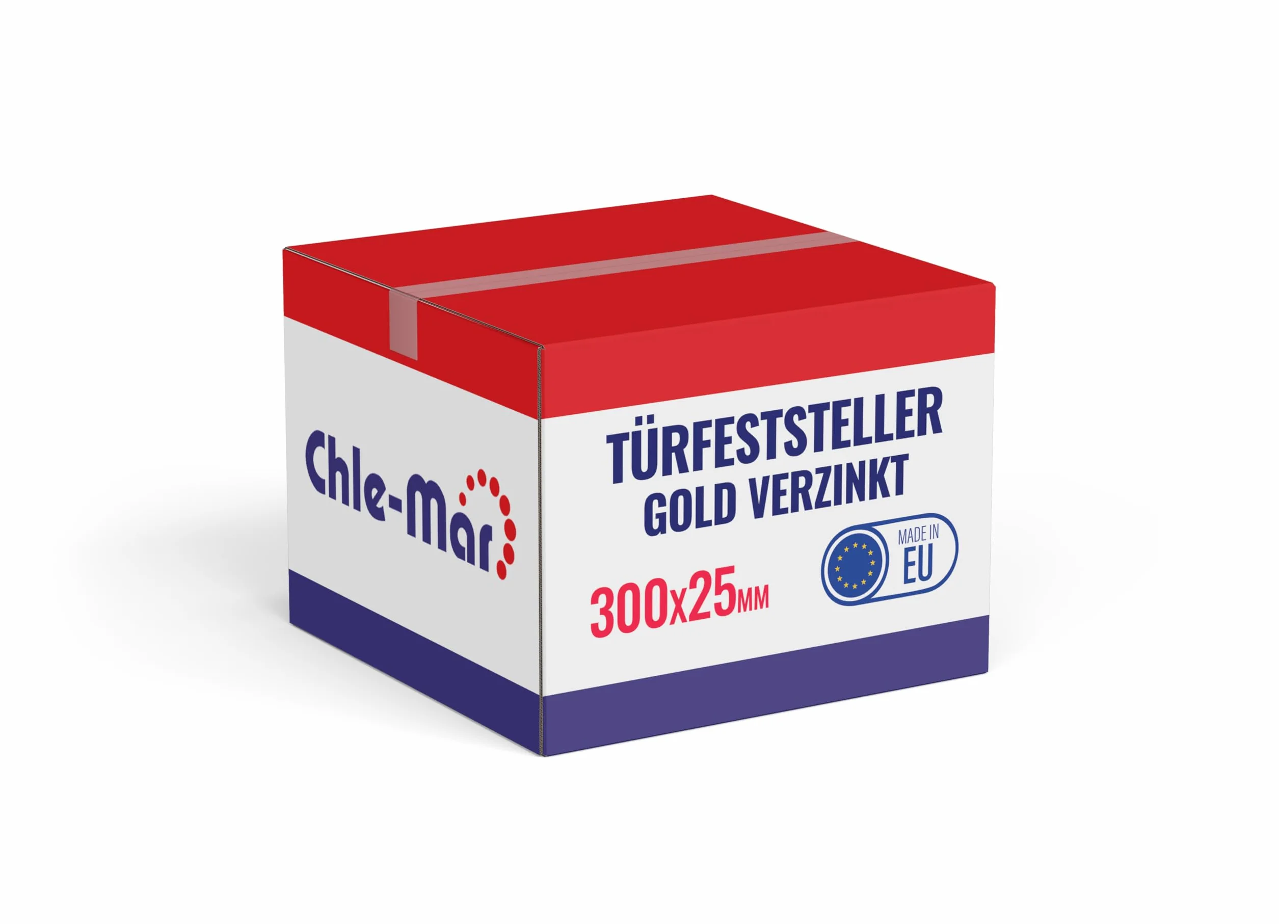 Chle-Mar Podpórka do drzwi Stopka do drzwi Cynk 300 x 25 mm