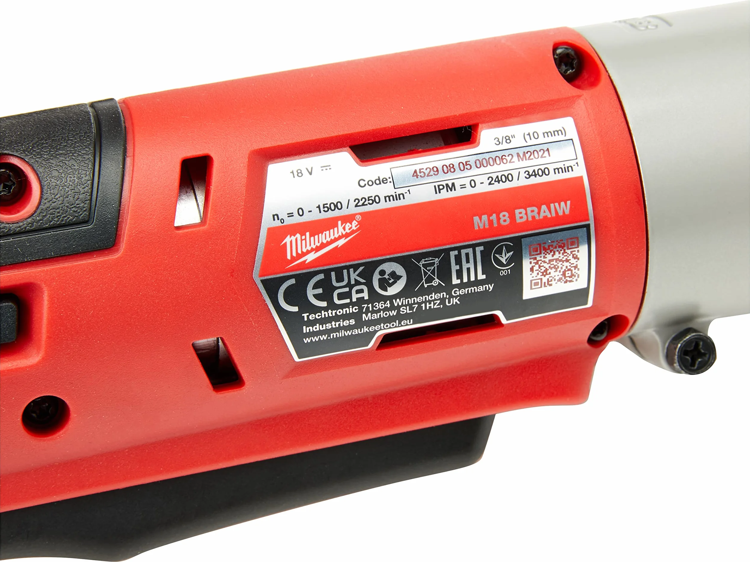 Llave angular 3/8" 18 V 1500/2250 obr/min 40/76 Nm ver-0