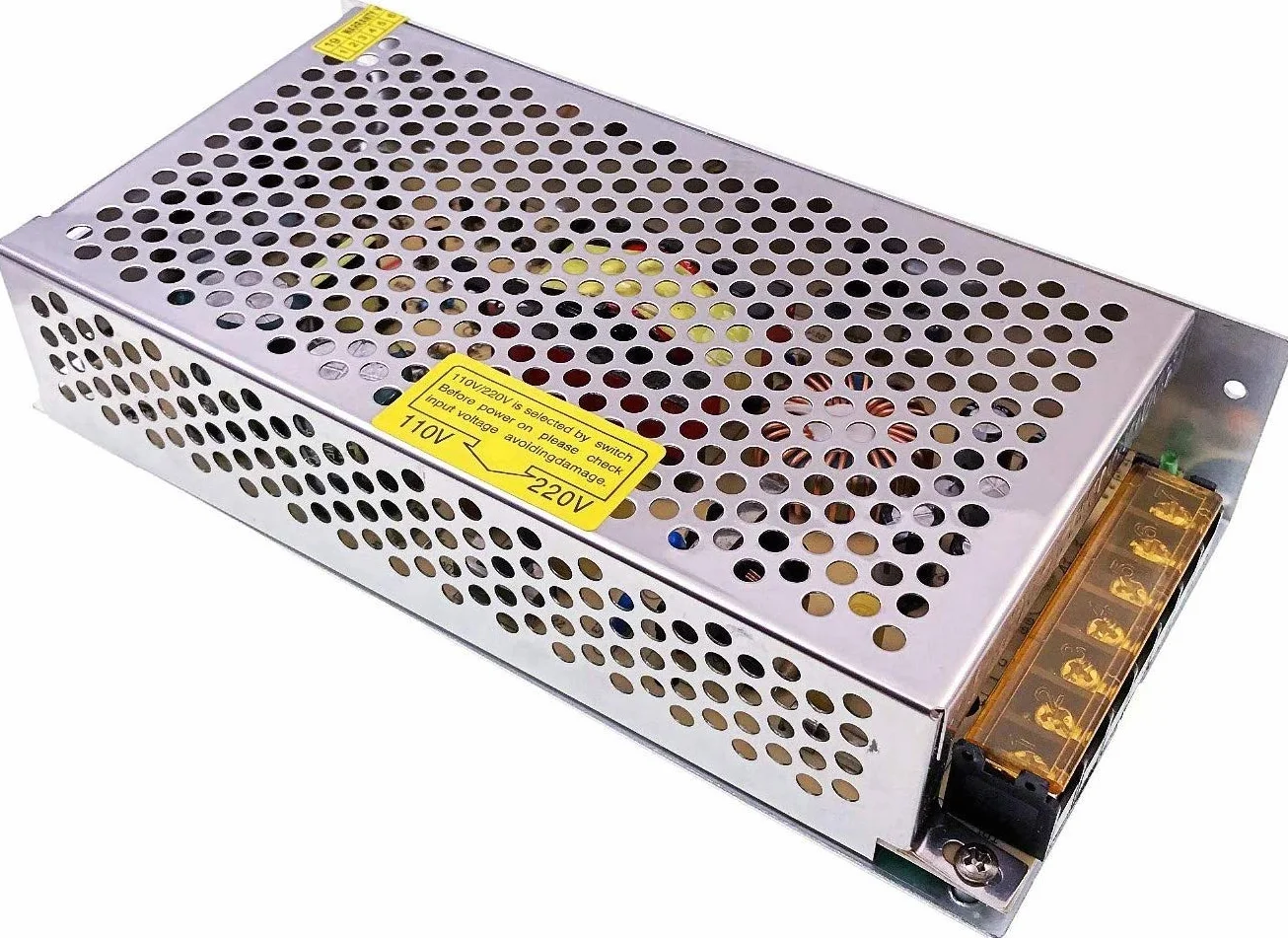 JZK Zasilacz LED DC 24 V 5 A 120 W, AC 100-240 V na DC 24 V, do taśmy LED i drukarki 3D