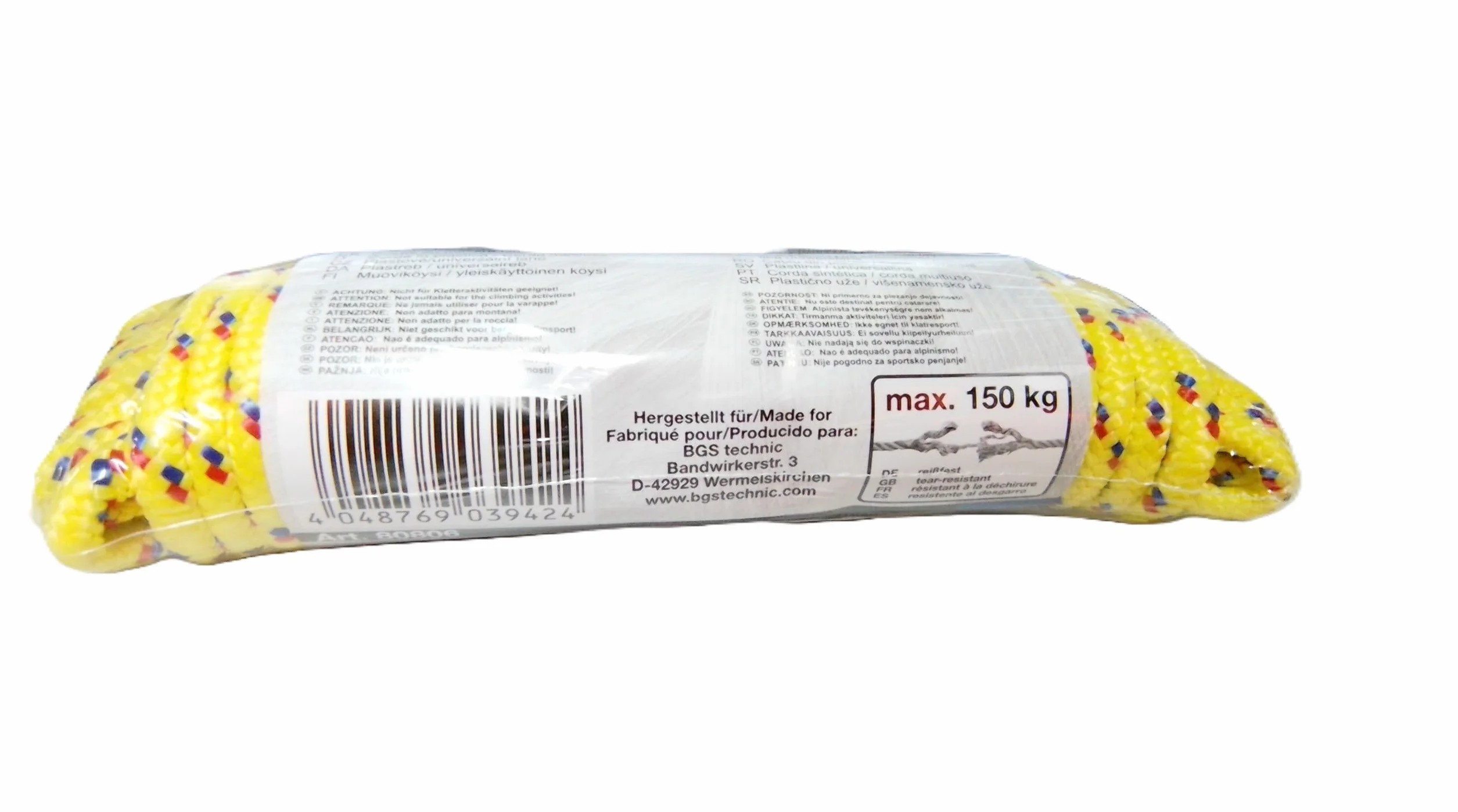 BGS Lina z tworzywa sztucznego 6 mm x 10 m uniwersalna