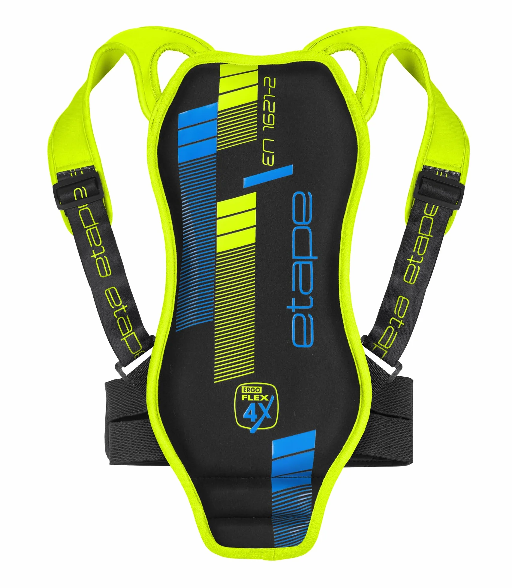 Etape protection gear BACKBONE black/lime 128-146 cm