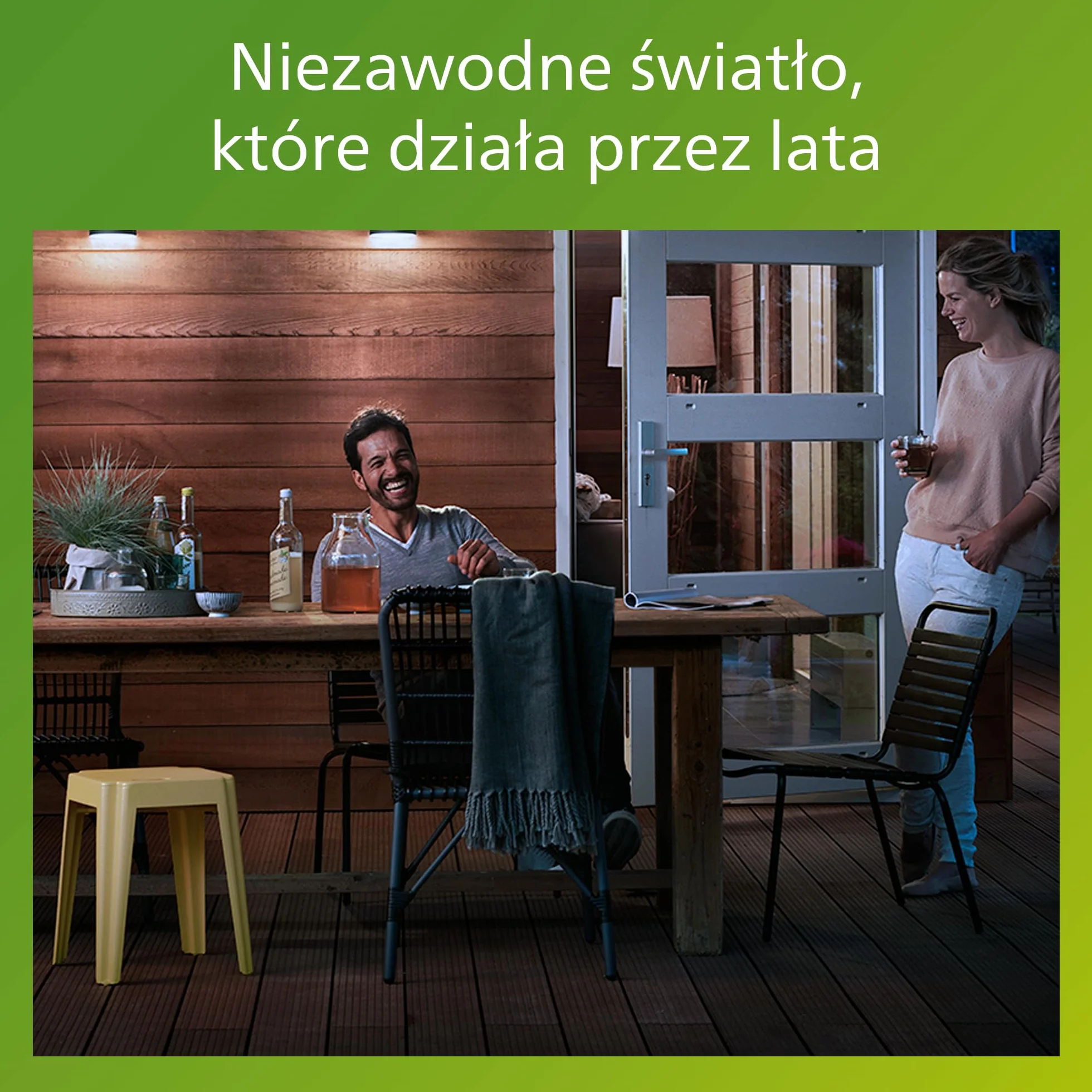 Philips Lois Zewnętrzna Lampa Floodlight z Czujnikiem, 20 W, 5000 K, Czarna
