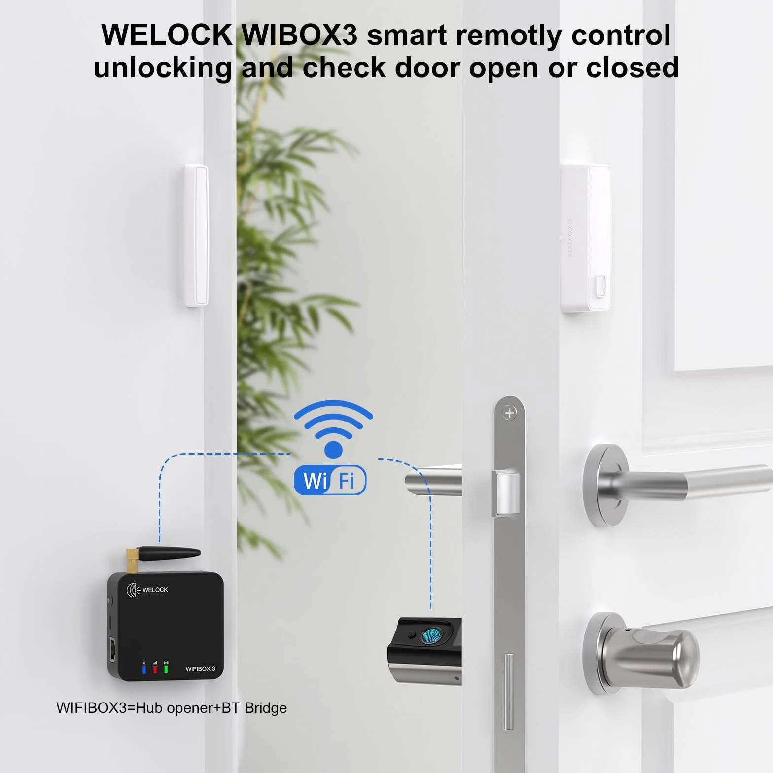 WE.LOCK Inteligentna bramka Bluetooth do zdalnego odblokowywania z Alexą