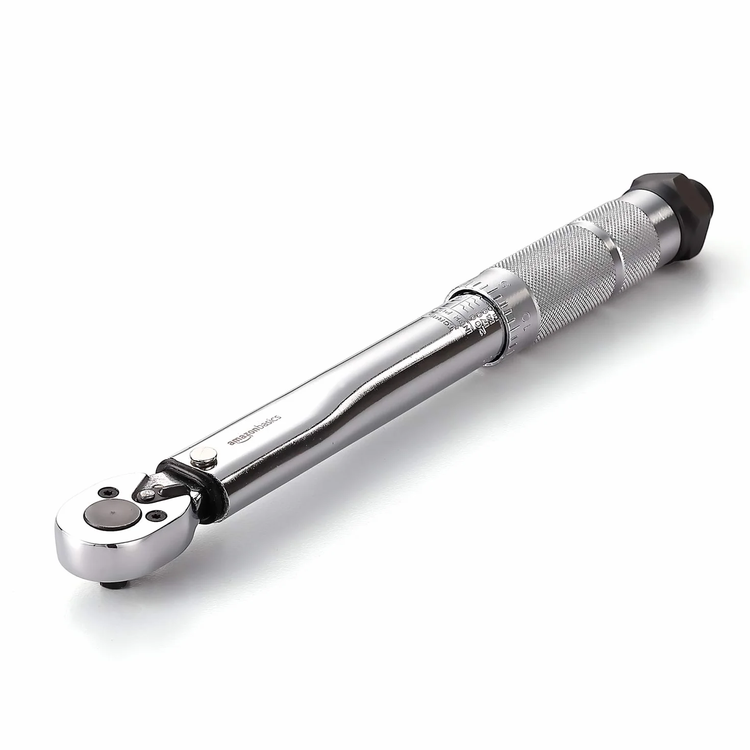 Amazon Basics Klucz dynamometryczny zatrzaskowy z napędem 1/4", 3,95-22,5 Nm