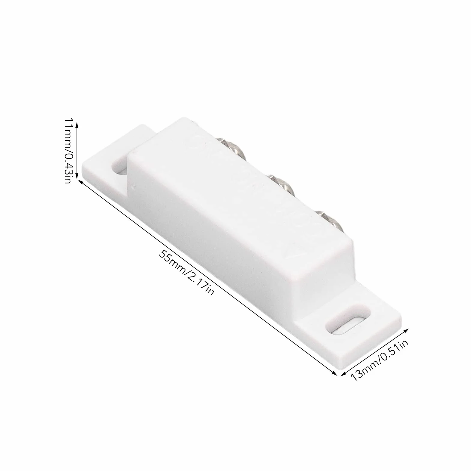 Magnetyczny Kontaktron NC NO Alarm Drzwi Bezpieczeństwa 2 Szt.