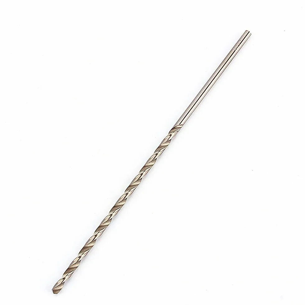 Wiertło spiralne HSS 3,5 mm 160 mm z prostym chwytem do drewna