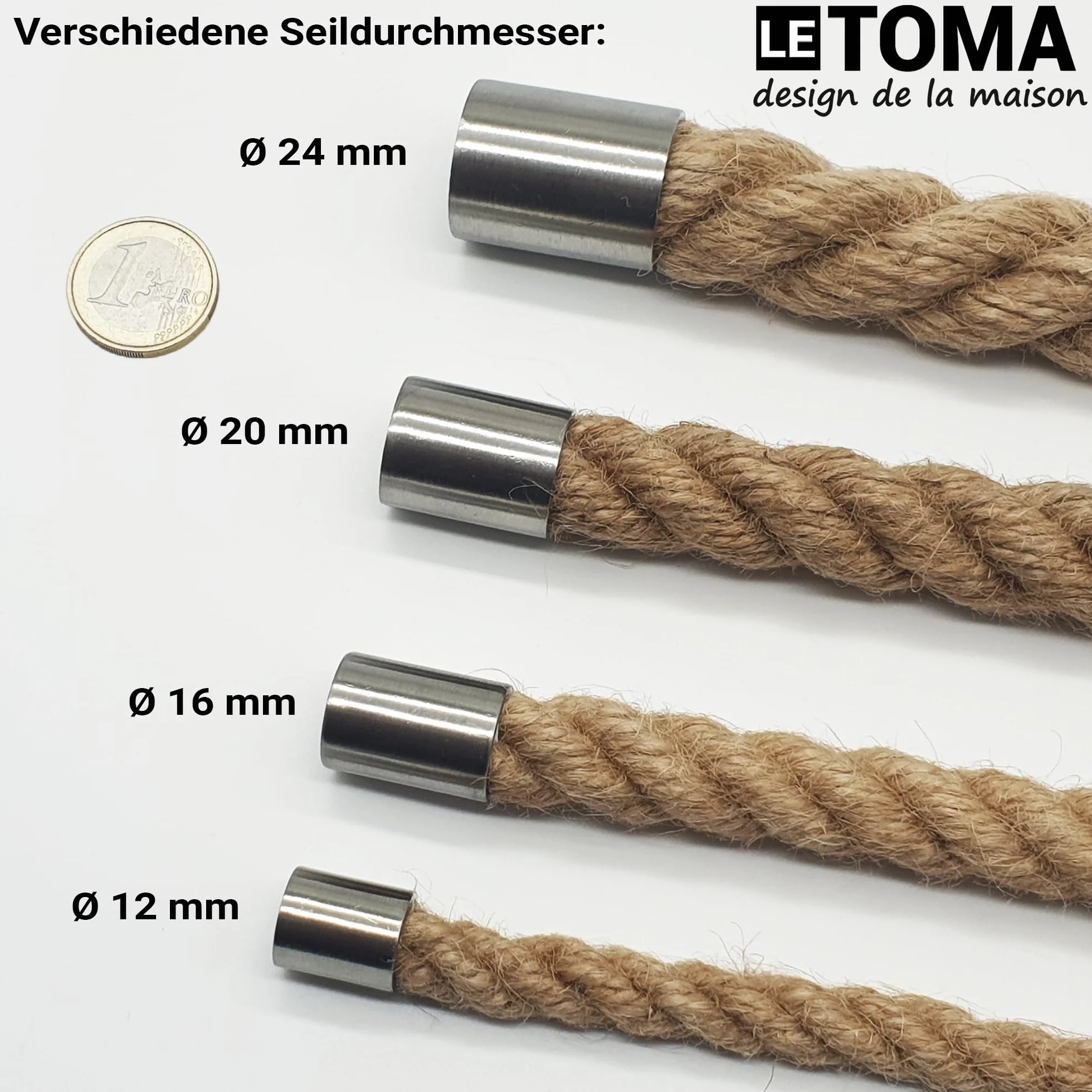 160 mm uchwyt do mebli, 100% naturalna lina jutowa | wytrzymały uchwyt ze sznurka jutowego do komody, szafki i szuflady, wygląd morski