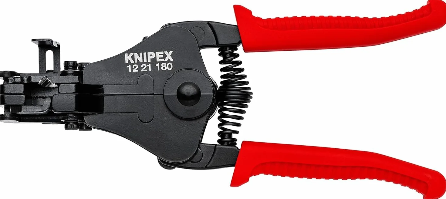 KNIPEX Szczypce do ściągania izolacji 180 mm 12 21 180