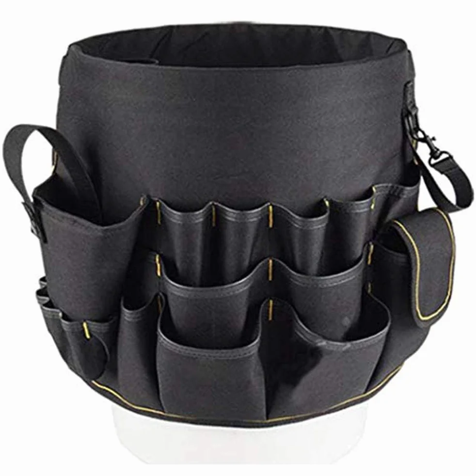 Tools organizer Bucket Tool z 56 kieszeniami do wiaderek