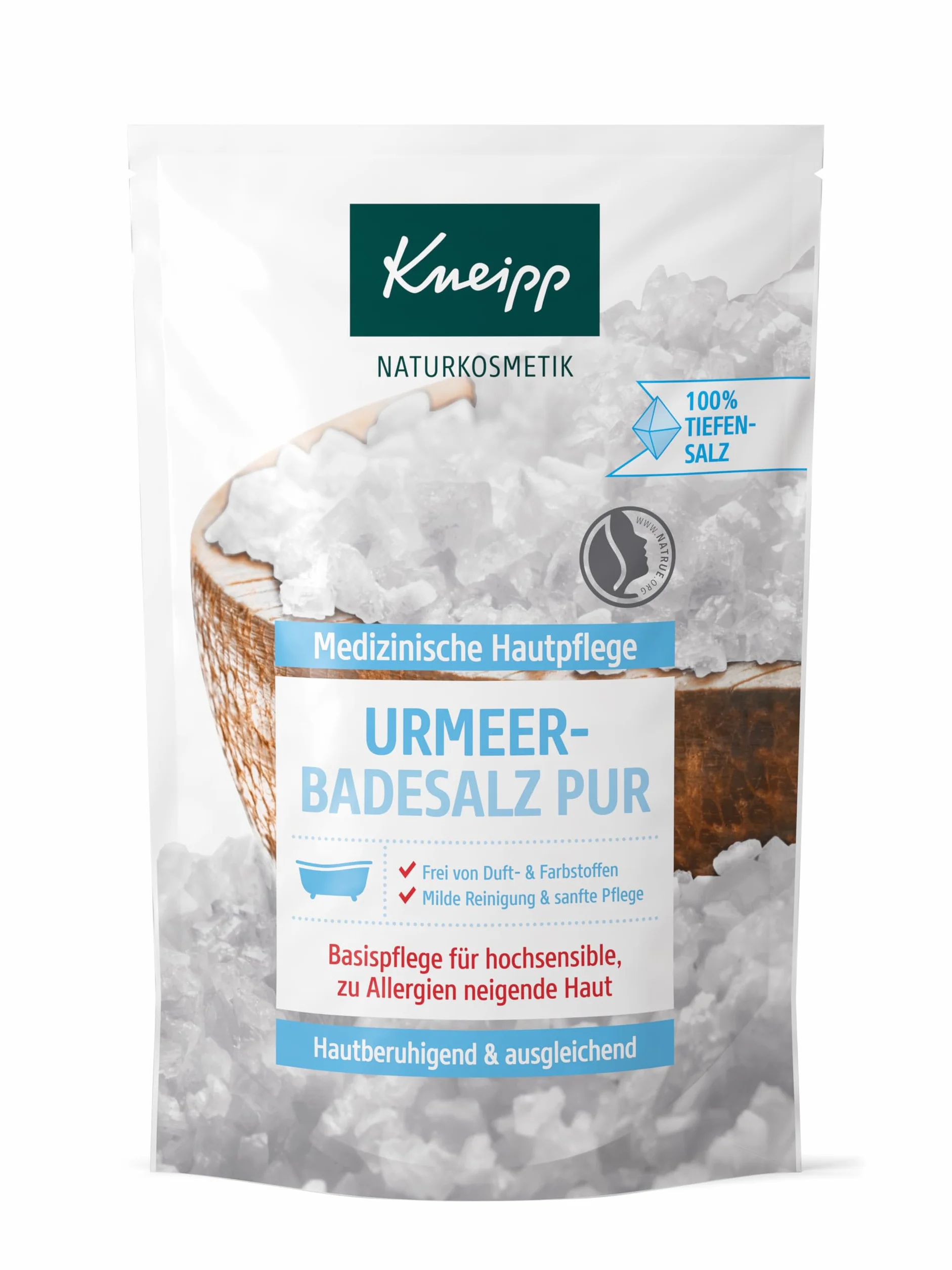 Kneipp Sensitive First Aid Sól do Kąpieli, 500 g