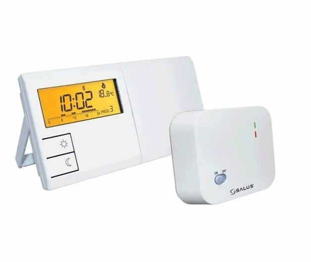Salus 091FLRFv2 radiowy termostat pokojowy cyfrowy z programem tygodniowym 154x30x80 mm