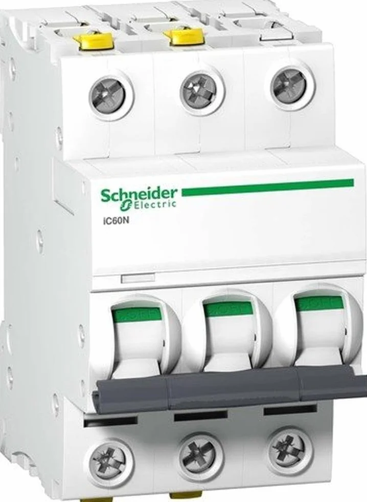 Schneider Electric Wyłącznik Nadprądowy Acti9 iC60N-B20-3 B 20A 3-Biegunowy